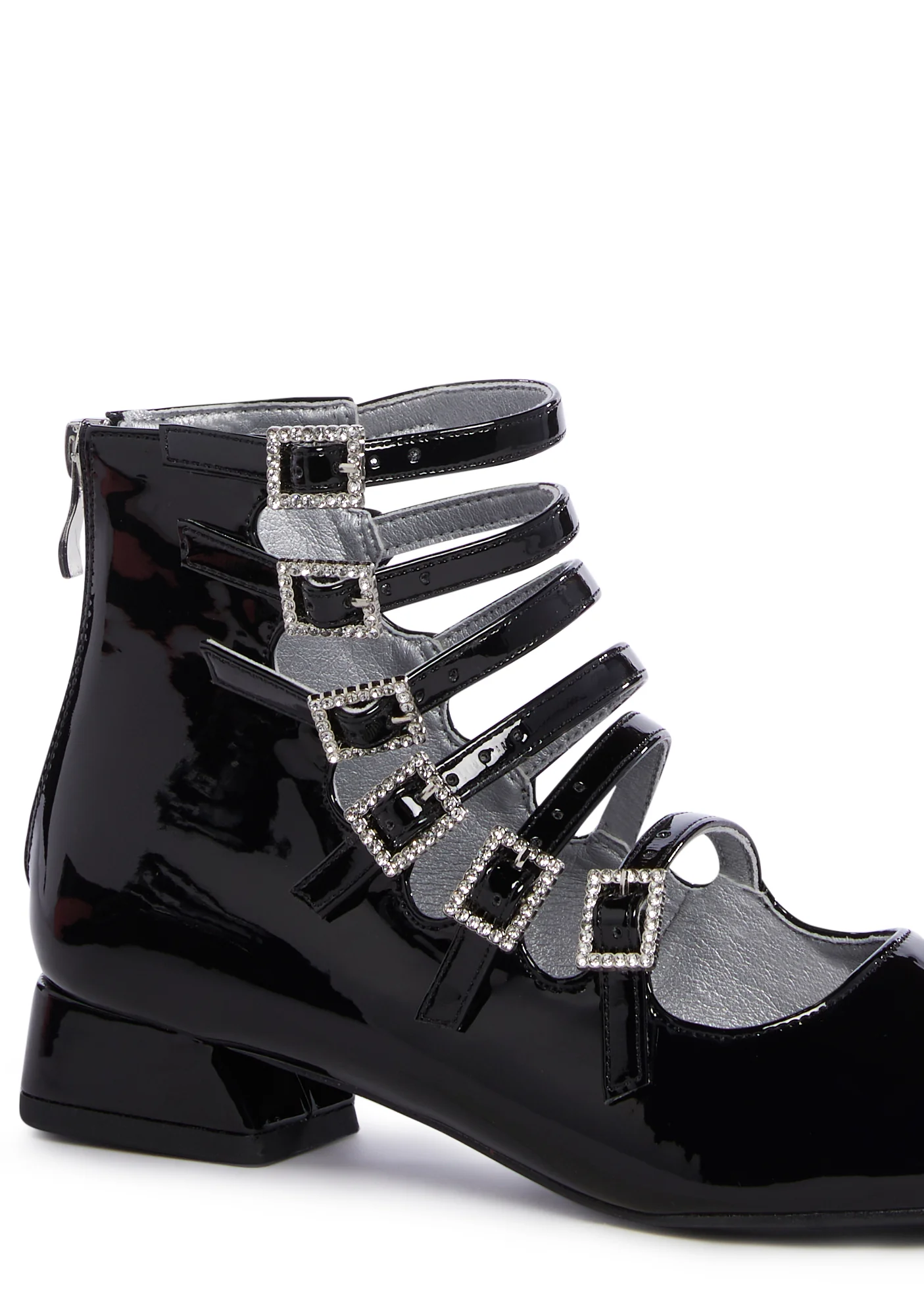 Too Chatty Vinyl Heels - Image 2