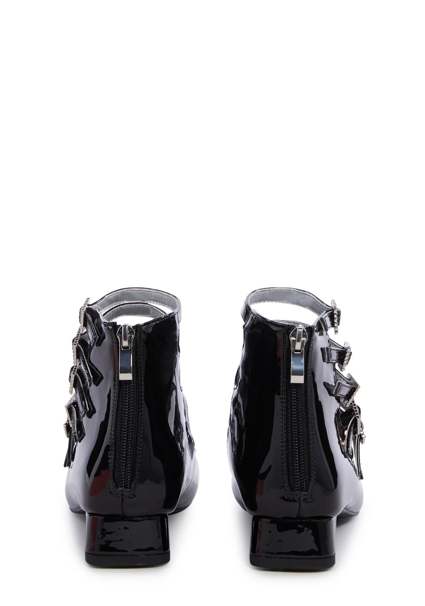 Too Chatty Vinyl Heels - Image 4