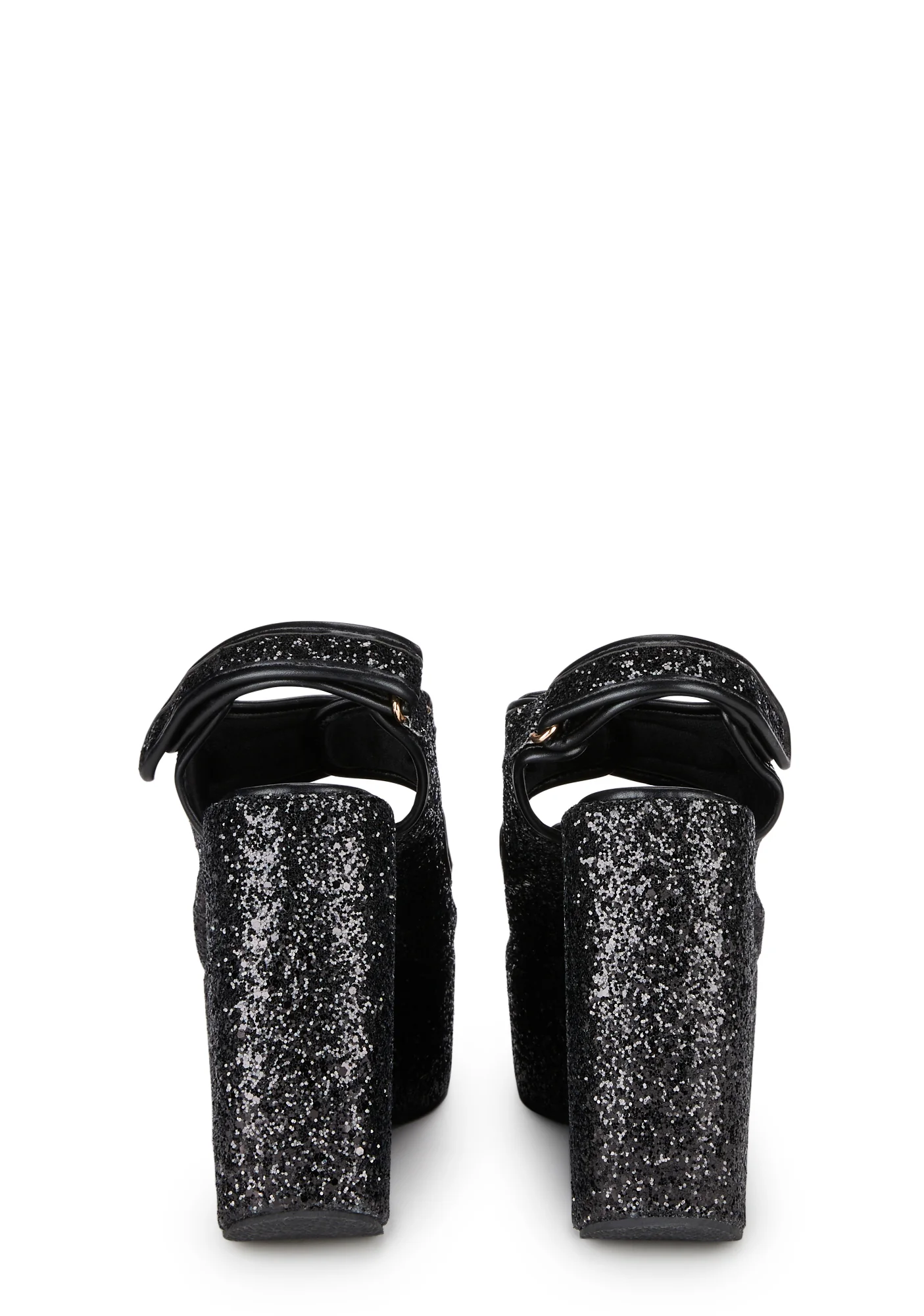 Too Hot Platform Sandals - Black - Image 4