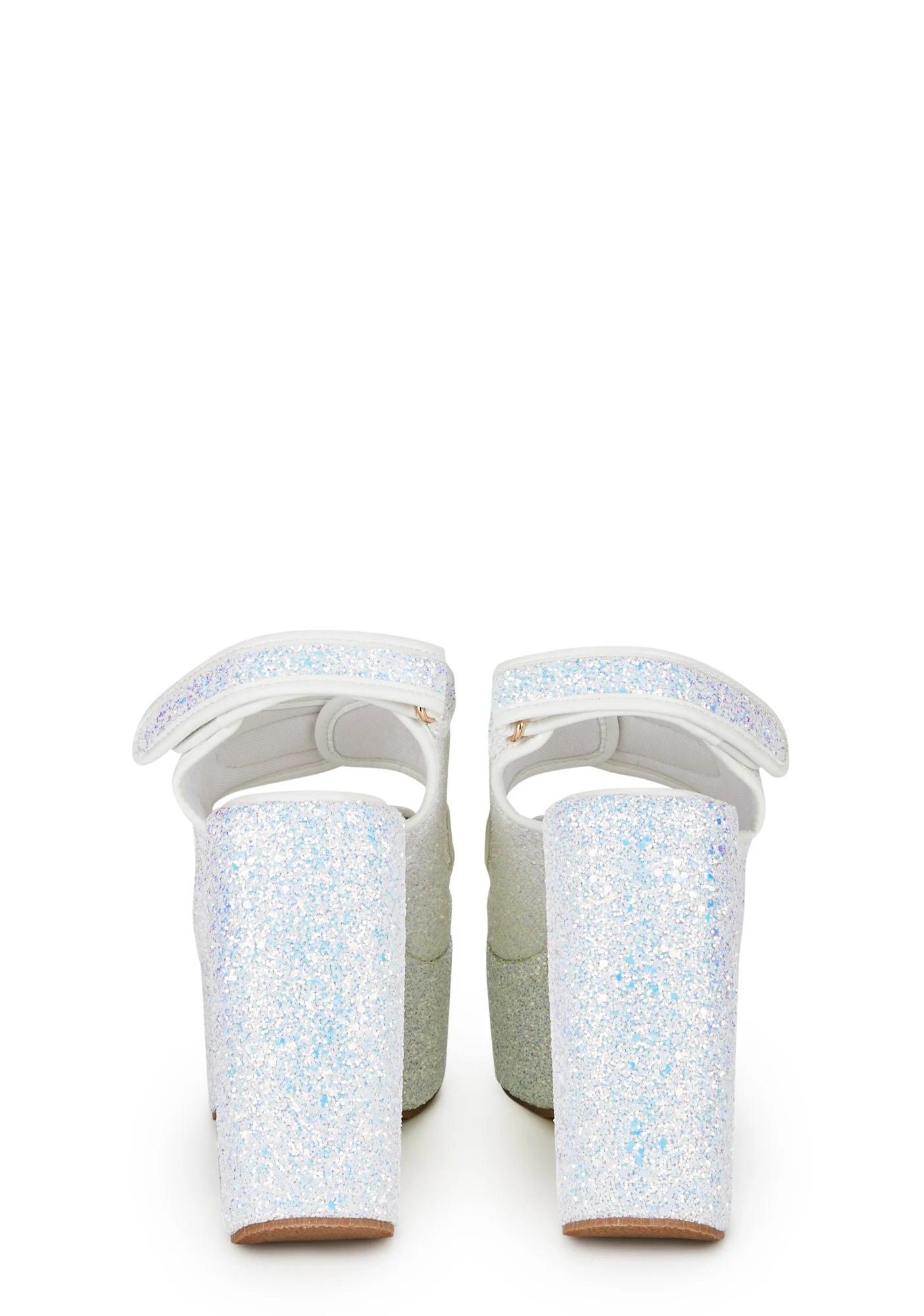 Too Hot Platform Sandals - White - Image 4