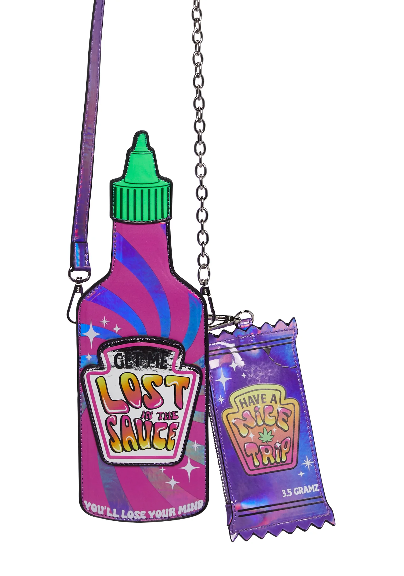Too Much Sauce Crossbody Bag - Image 5