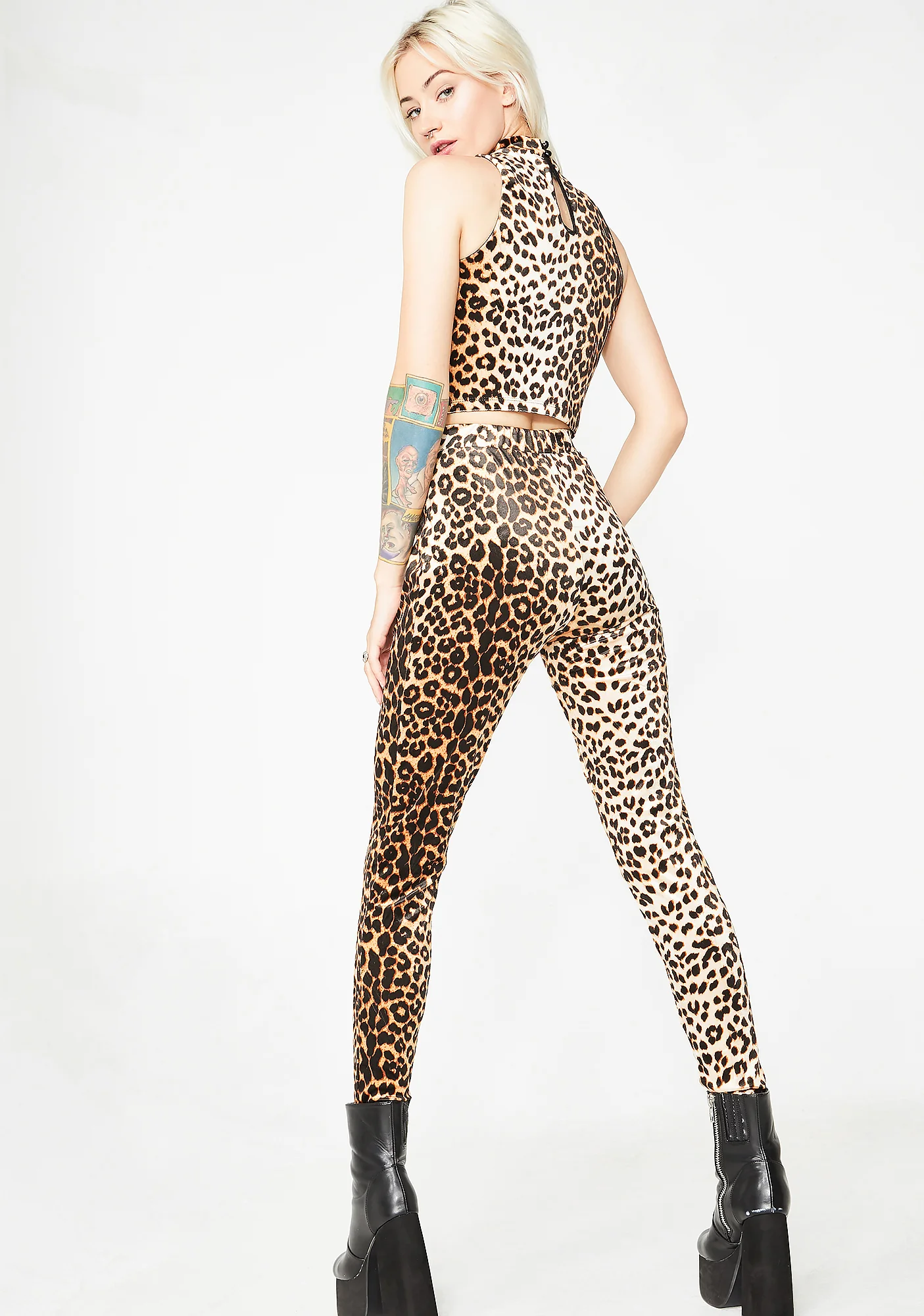 Top Cat Leopard Costume Set - Image 4