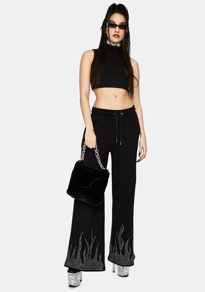 Top Hit Mock Neck Crop Tank - Image 3