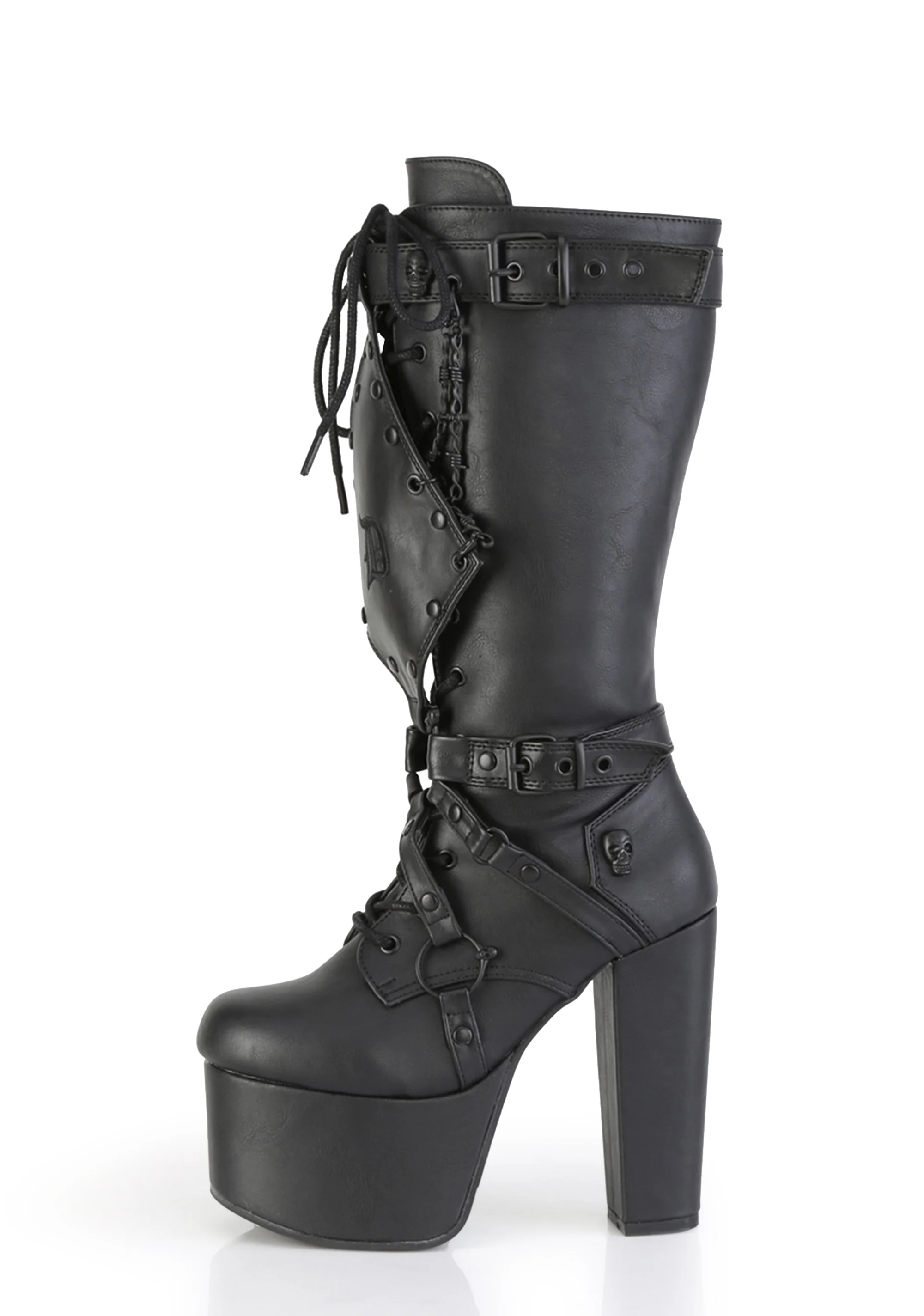 Torment-218 Platform Ankle Boots - Image 2