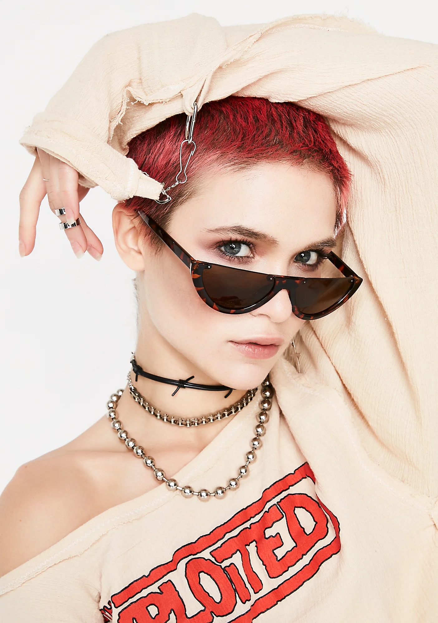 Tortoiseshell Give Them Shade Sunglasses - Image 4