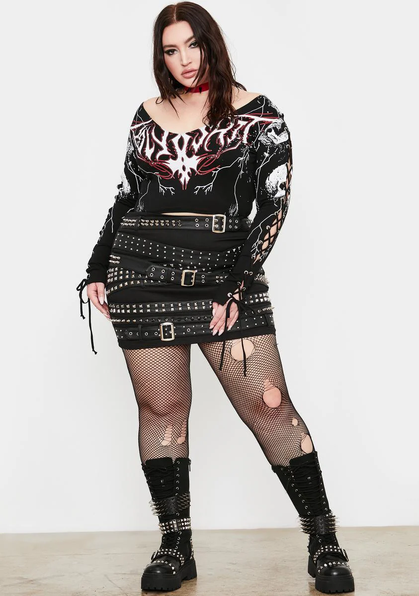Total Helter Skelter Lace-Up Top - Image 3