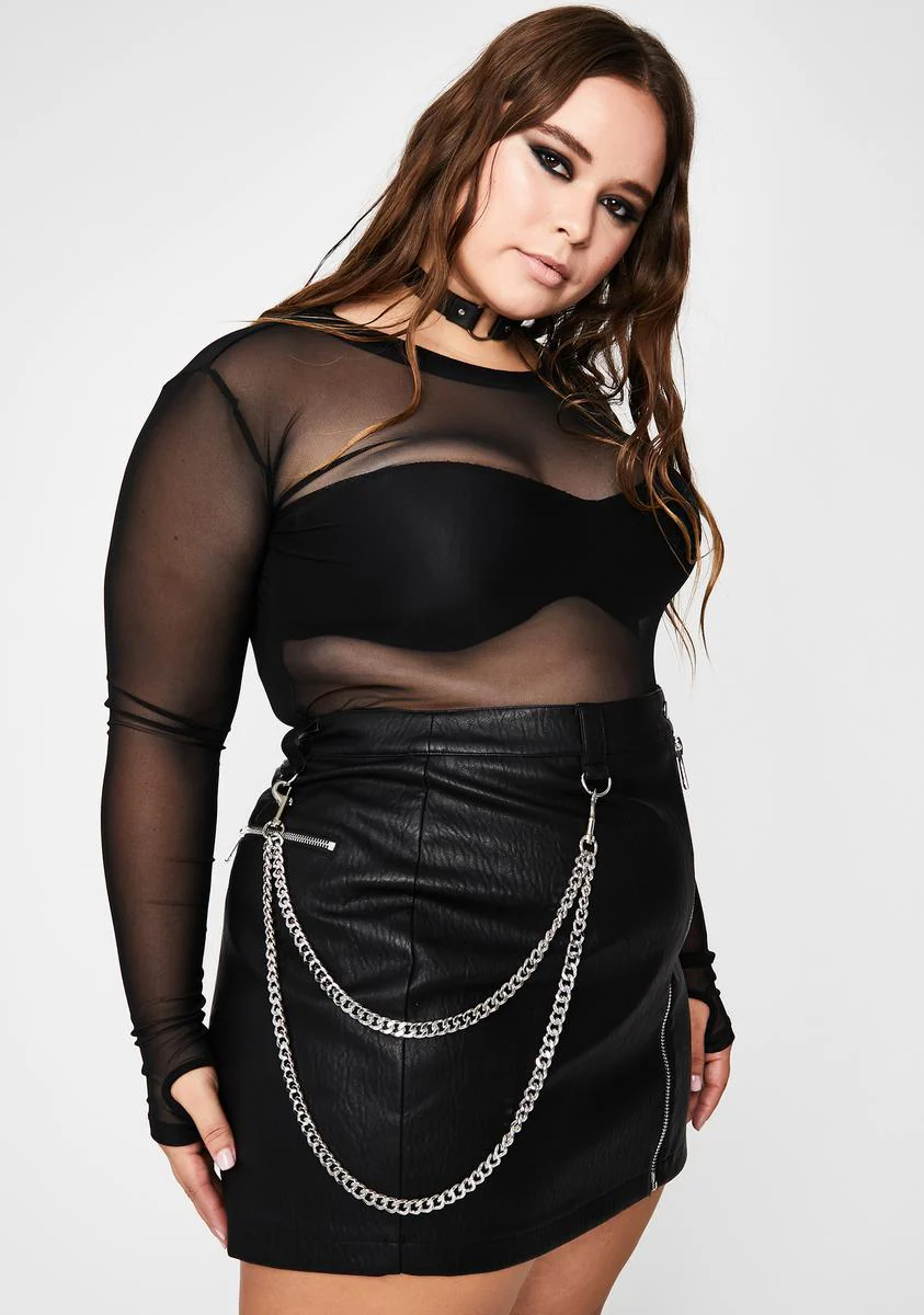 Total Manic Mindset Mini Skirt - Image 2