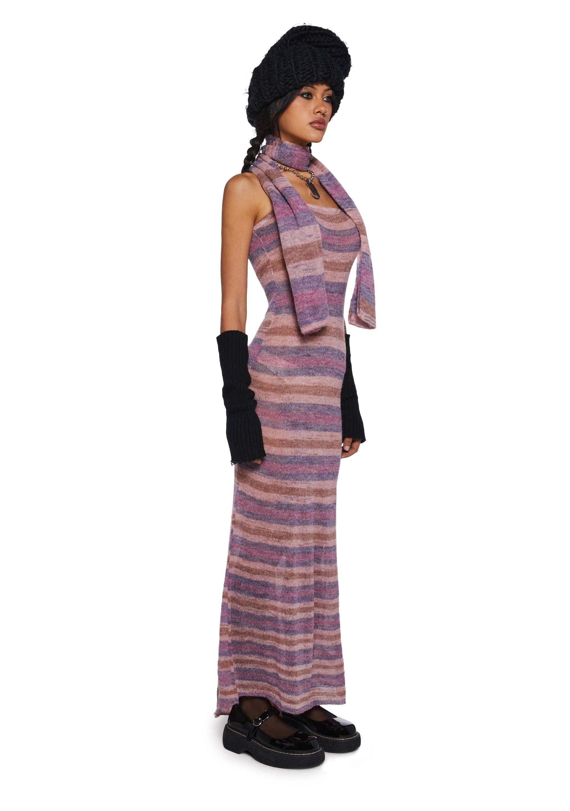 Total Romance  Maxi Dress And Scarf Set - Image 3