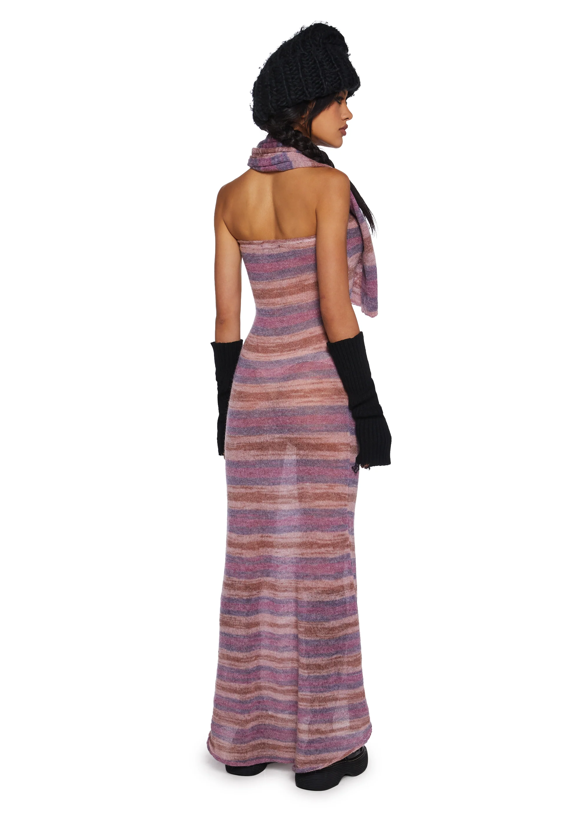 Total Romance  Maxi Dress And Scarf Set - Image 4