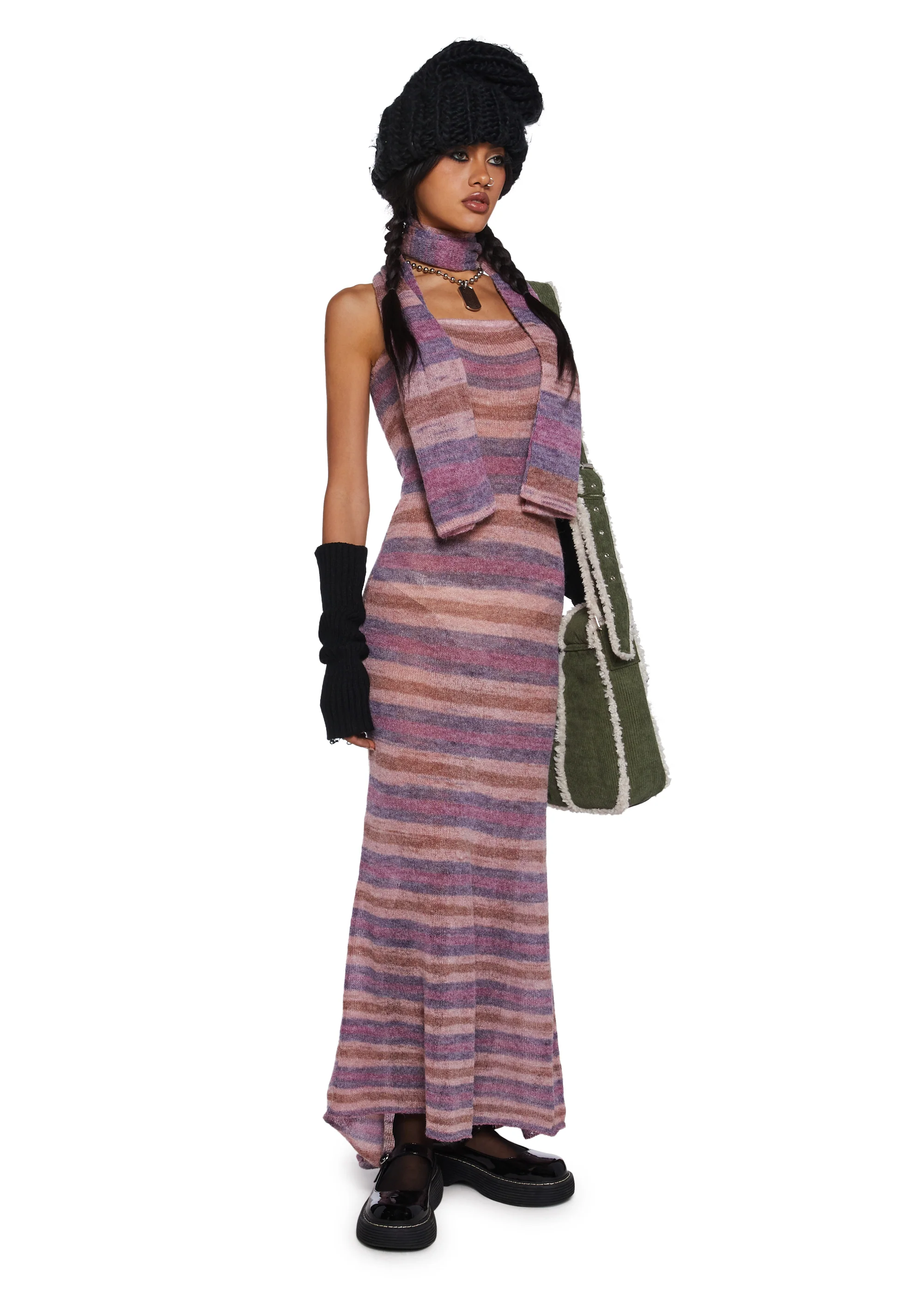 Total Romance  Maxi Dress And Scarf Set - Image 5