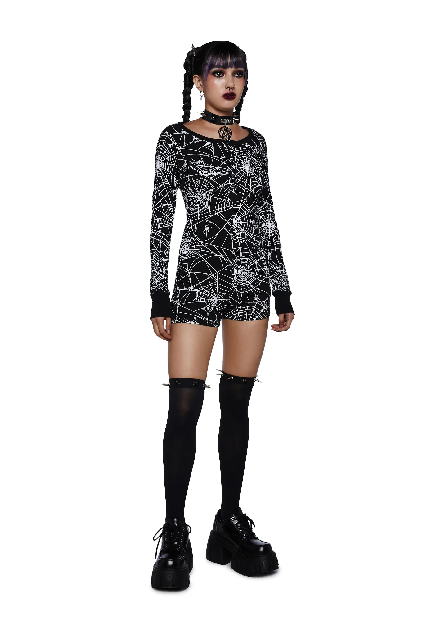 Total Spinster Thermal Romper - Image 2