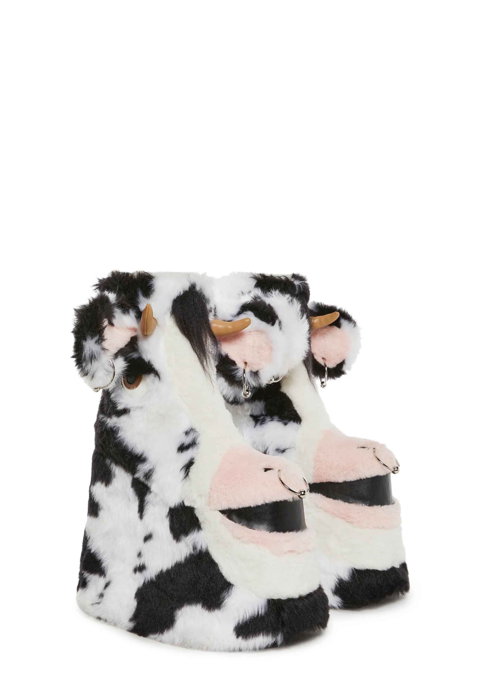 Total Wildlife Platform Booties - Black - Image 3