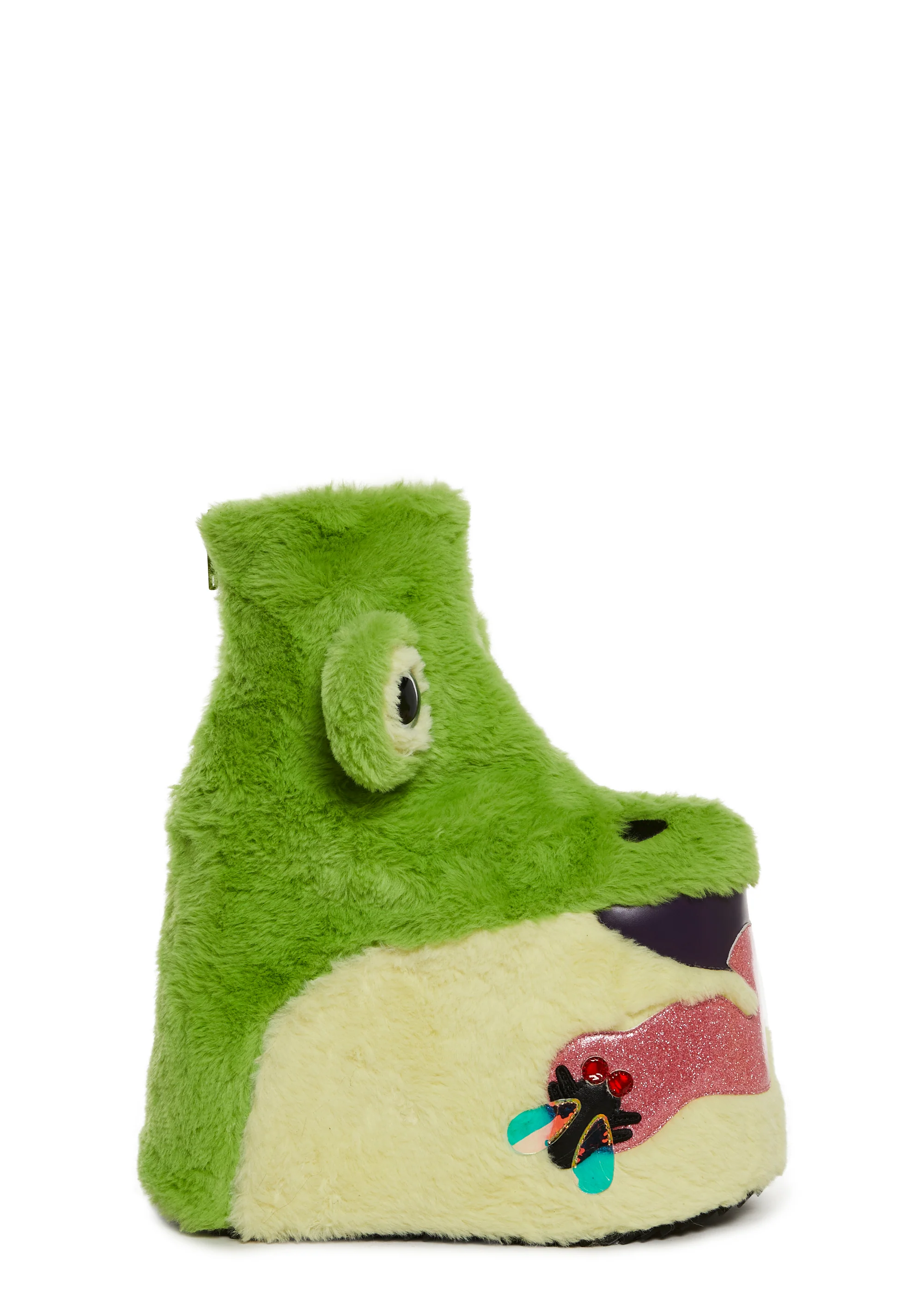Total Wildlife Platform Booties - Green - Image 5