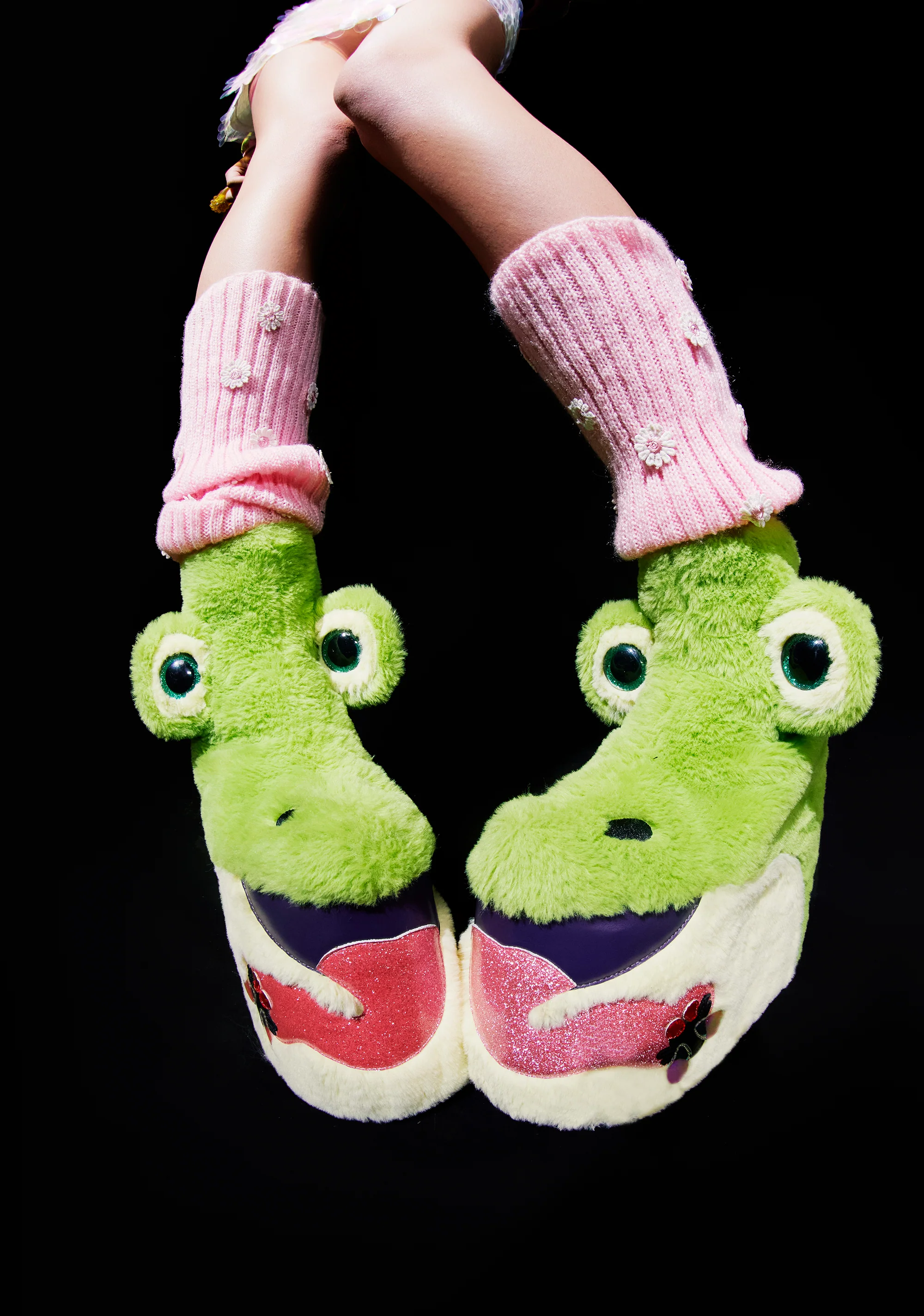 Total Wildlife Platform Booties - Green - Image 6
