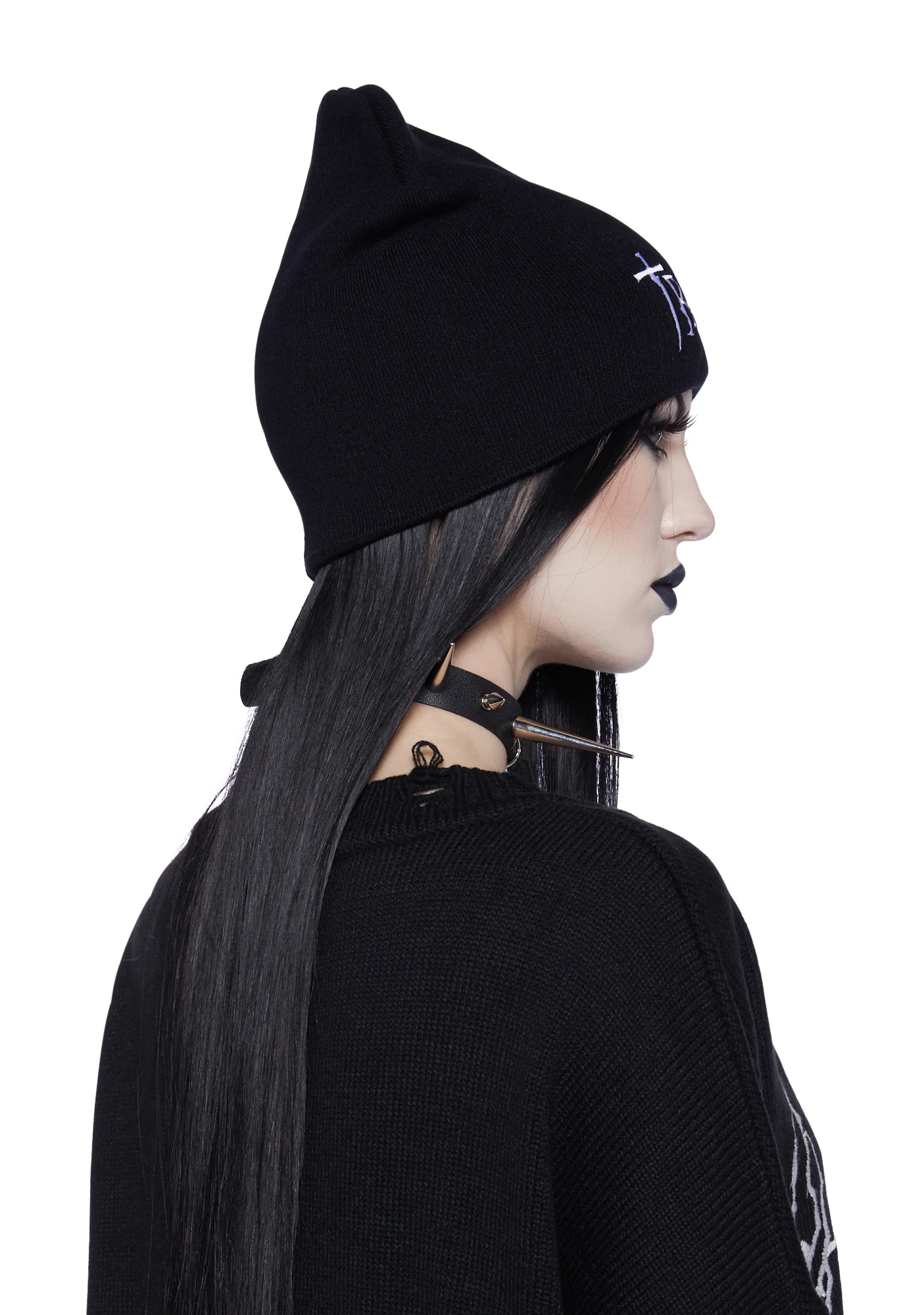Totally Obvious Knit Beanie - Image 3