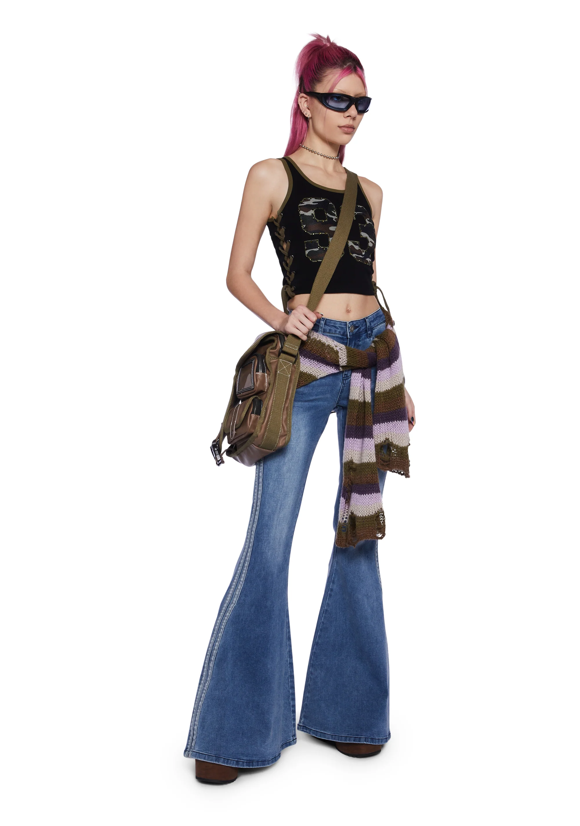 Totally Trippin Flared Jeans - Image 4