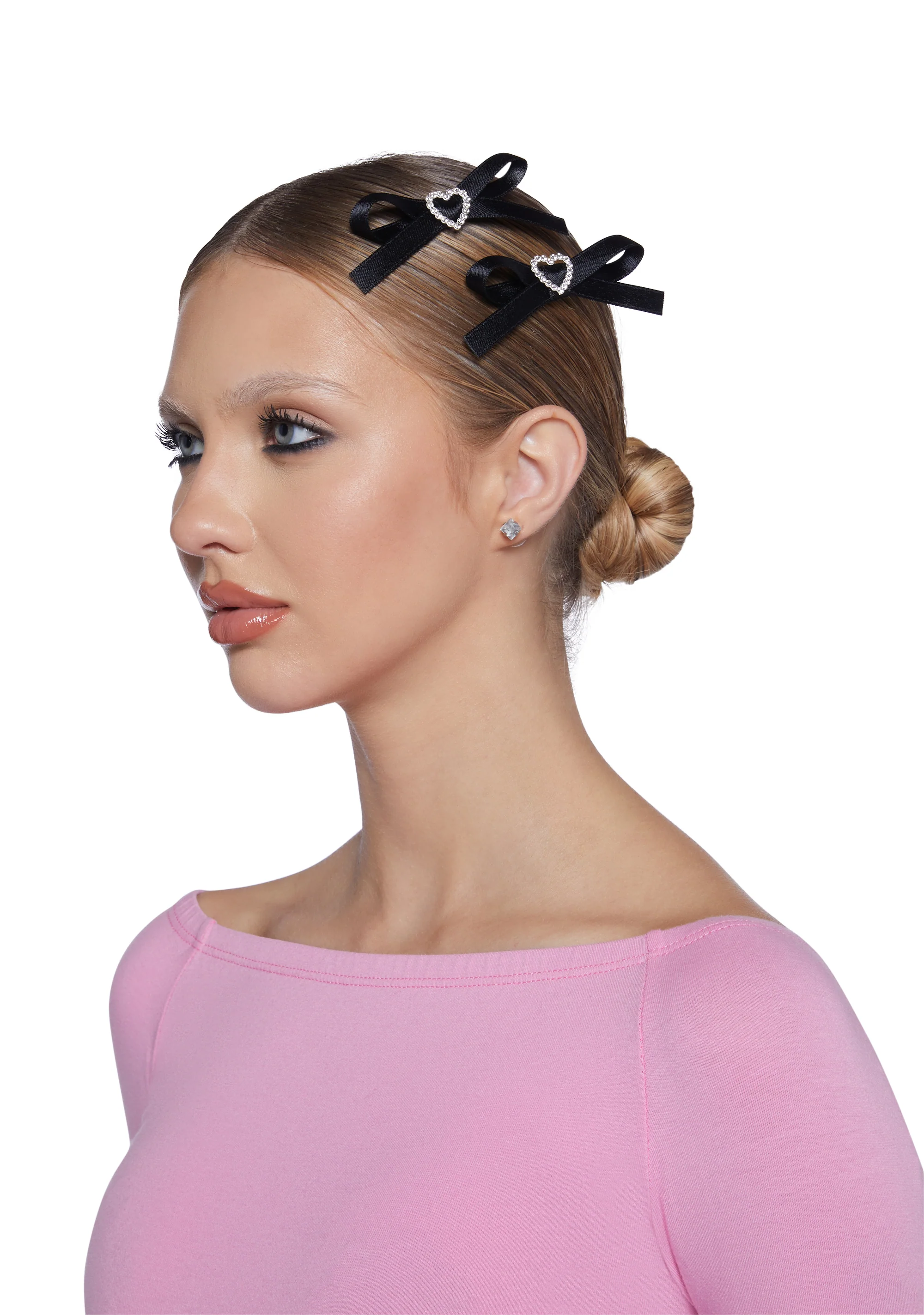 Touch Of Class Hair Clips - Black - Image 5