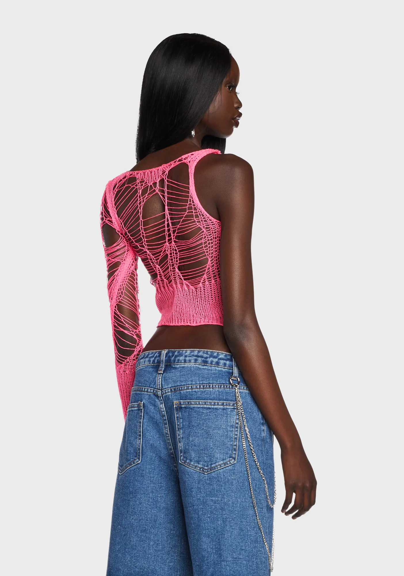 Touch Web Knit Top - Image 4