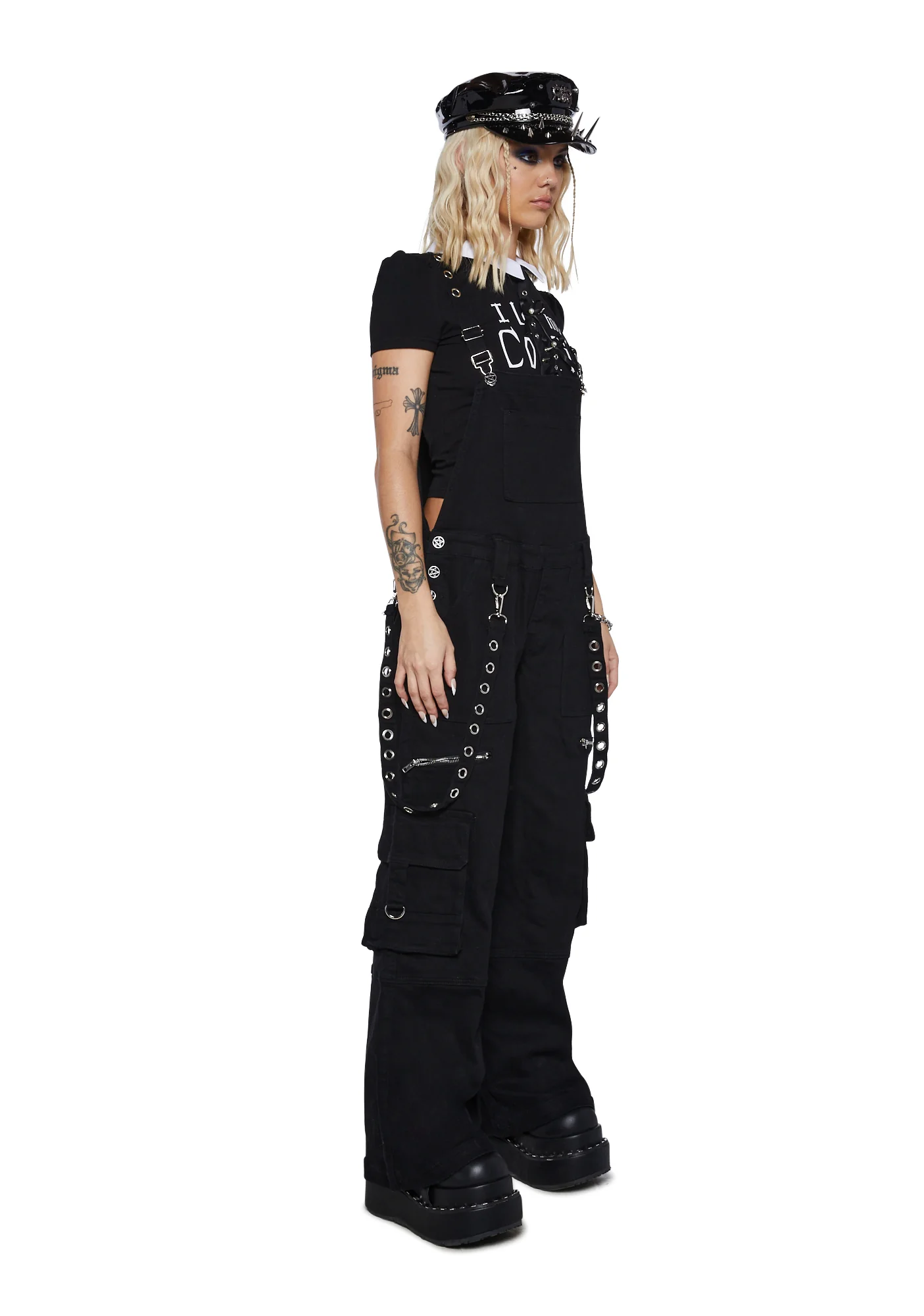 Tough Life Denim Overalls - Image 3
