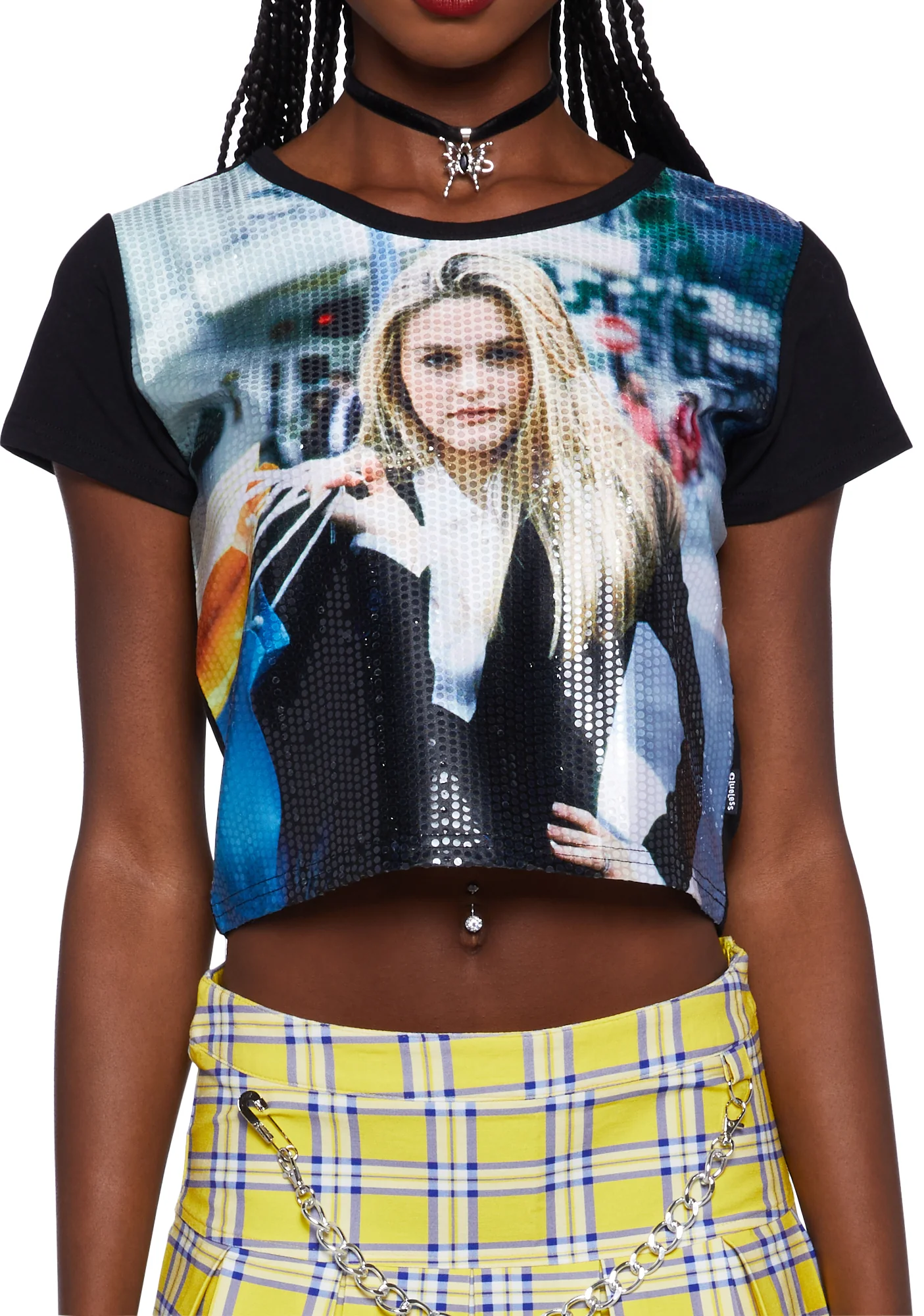 Towards The Mall Baby Tee - Image 2
