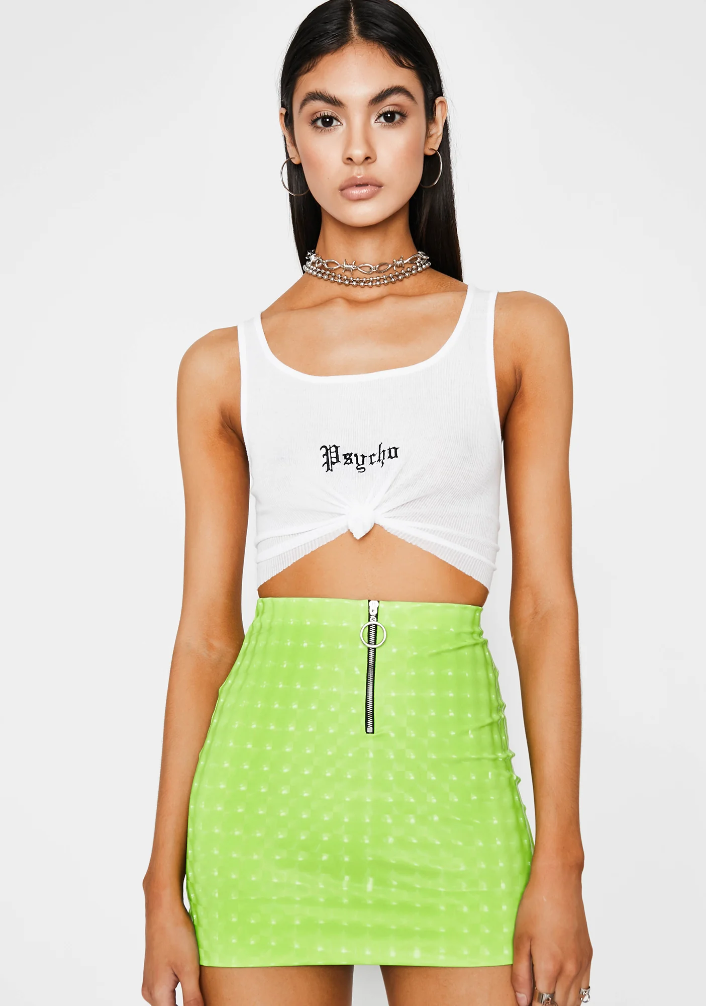 Toxic Hellish Mercy Mini Skirt - Image 2