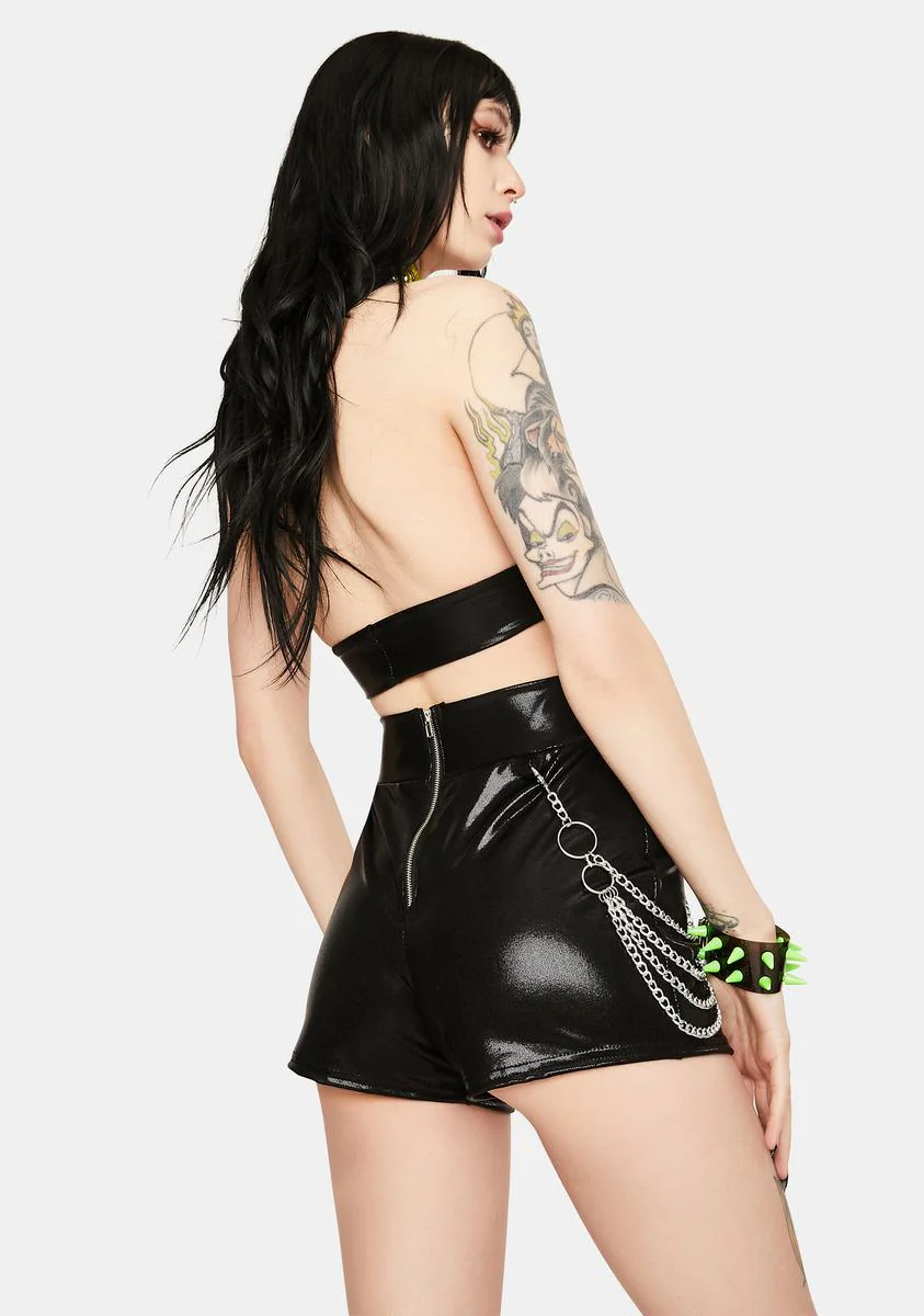 Toxic High Waist Shorts - Image 4