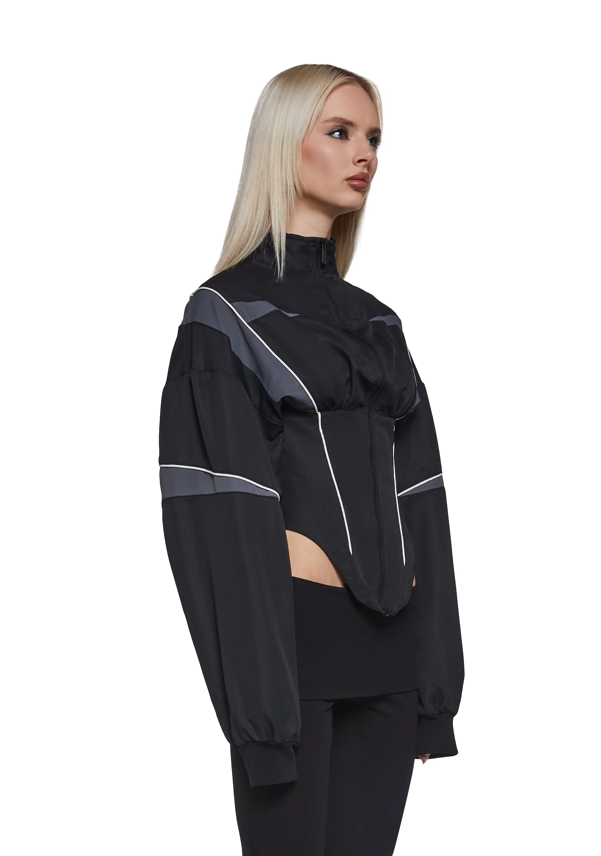 Tracksuit Corset Jacket - Image 3