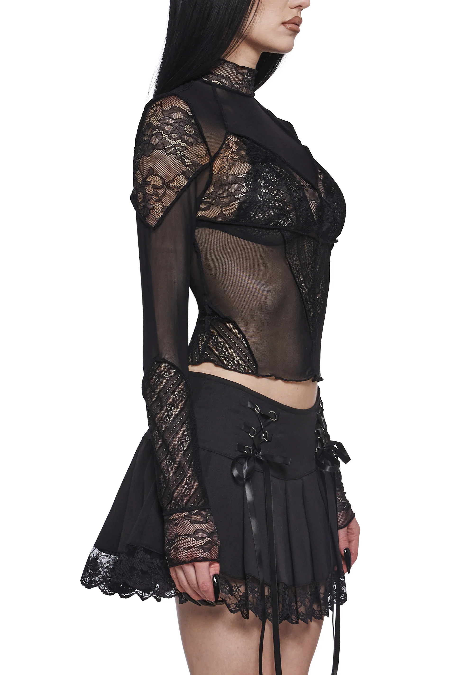 Tragic Ritual Long Sleeve Top - Image 5