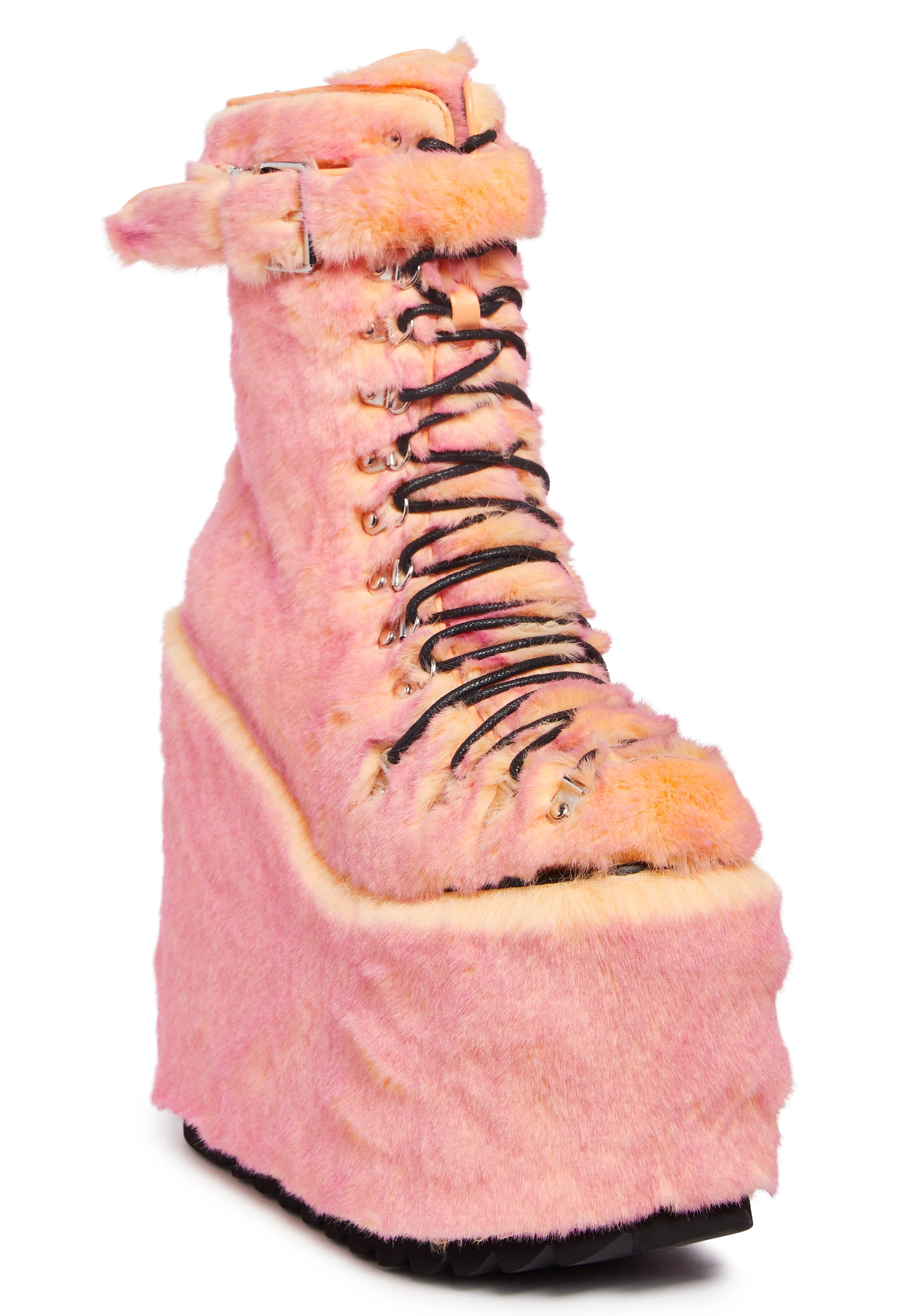 Traitor Boots - Pink Fur - Image 2