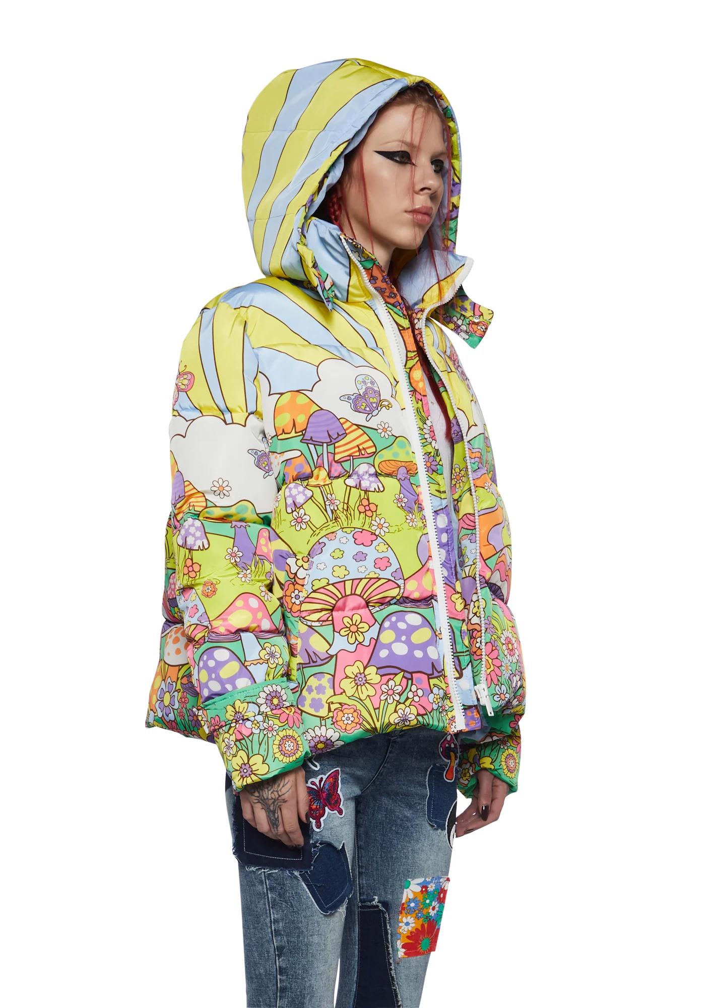 Tranquil Zen Puffer Jacket - Image 3