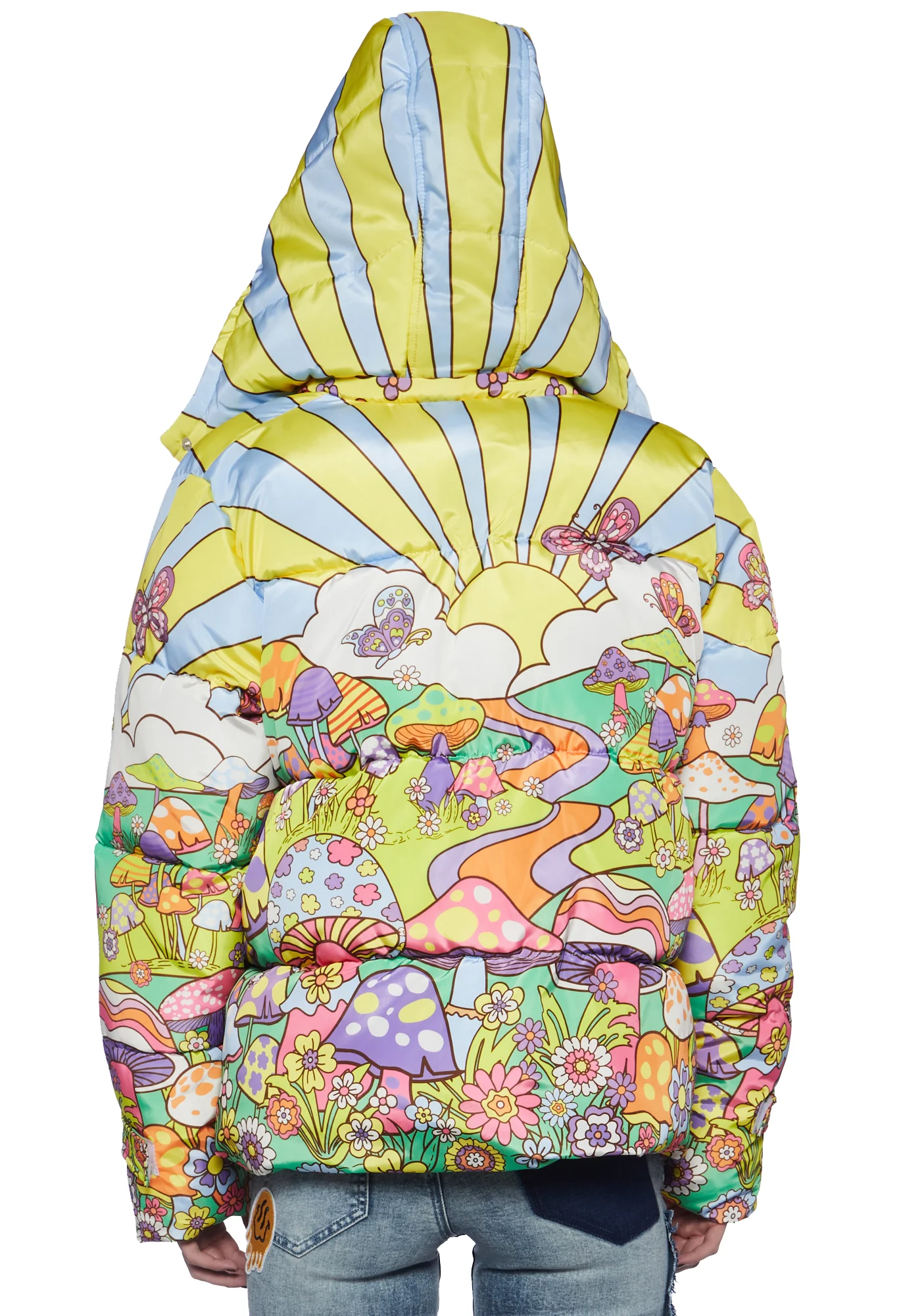 Tranquil Zen Puffer Jacket - Image 4