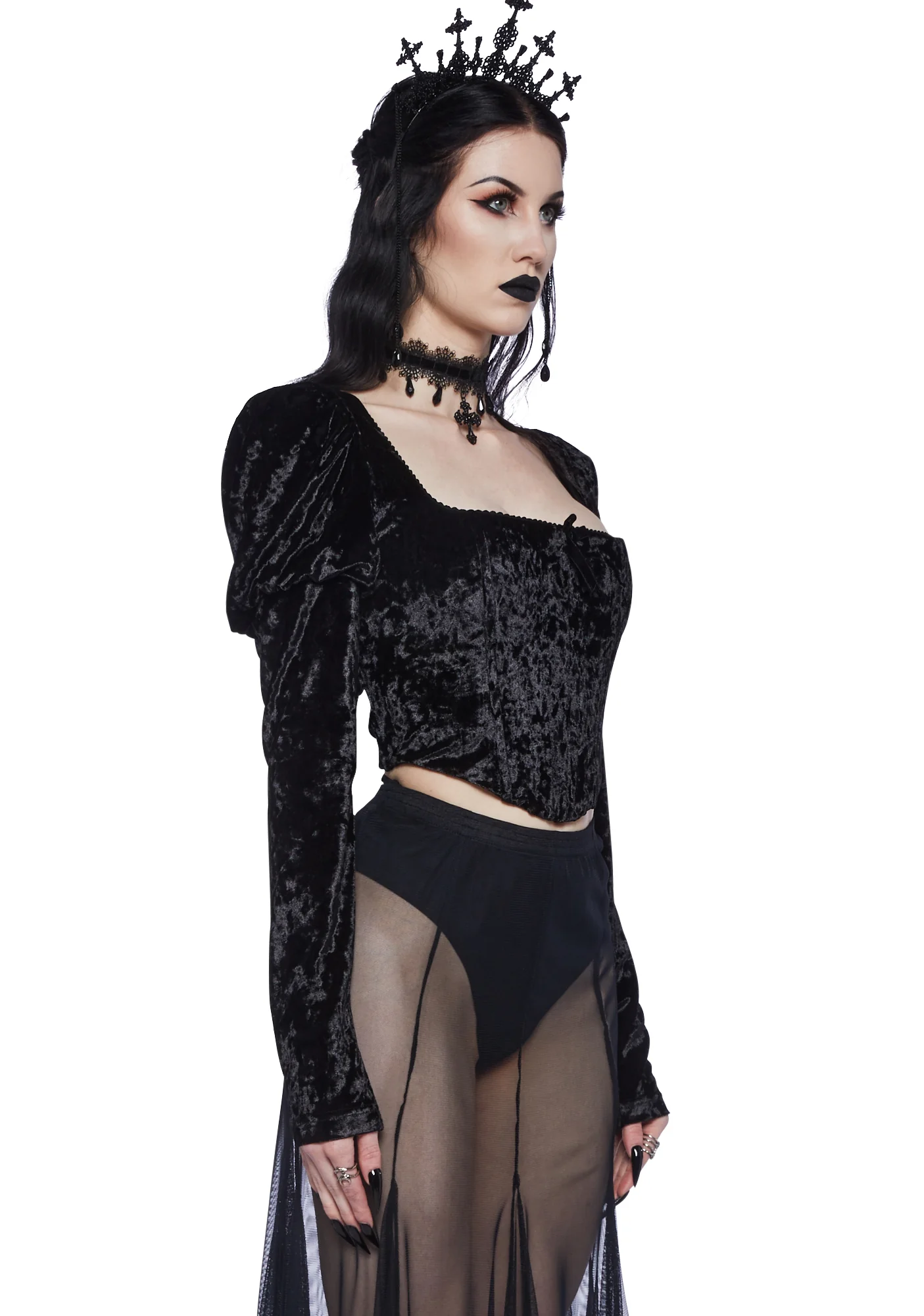 Transformed Kiss Long Sleeve Top - Image 3
