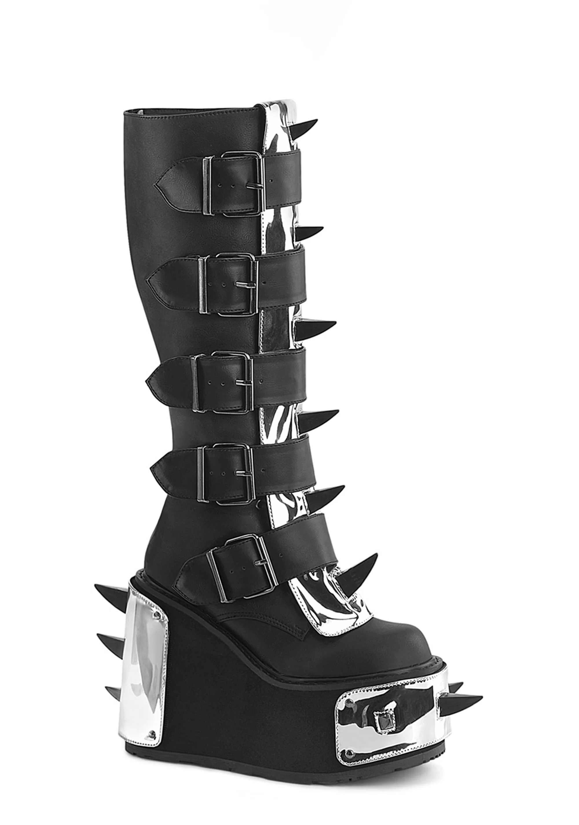 Transformer-800 Platform Knee High Boots - Image 5