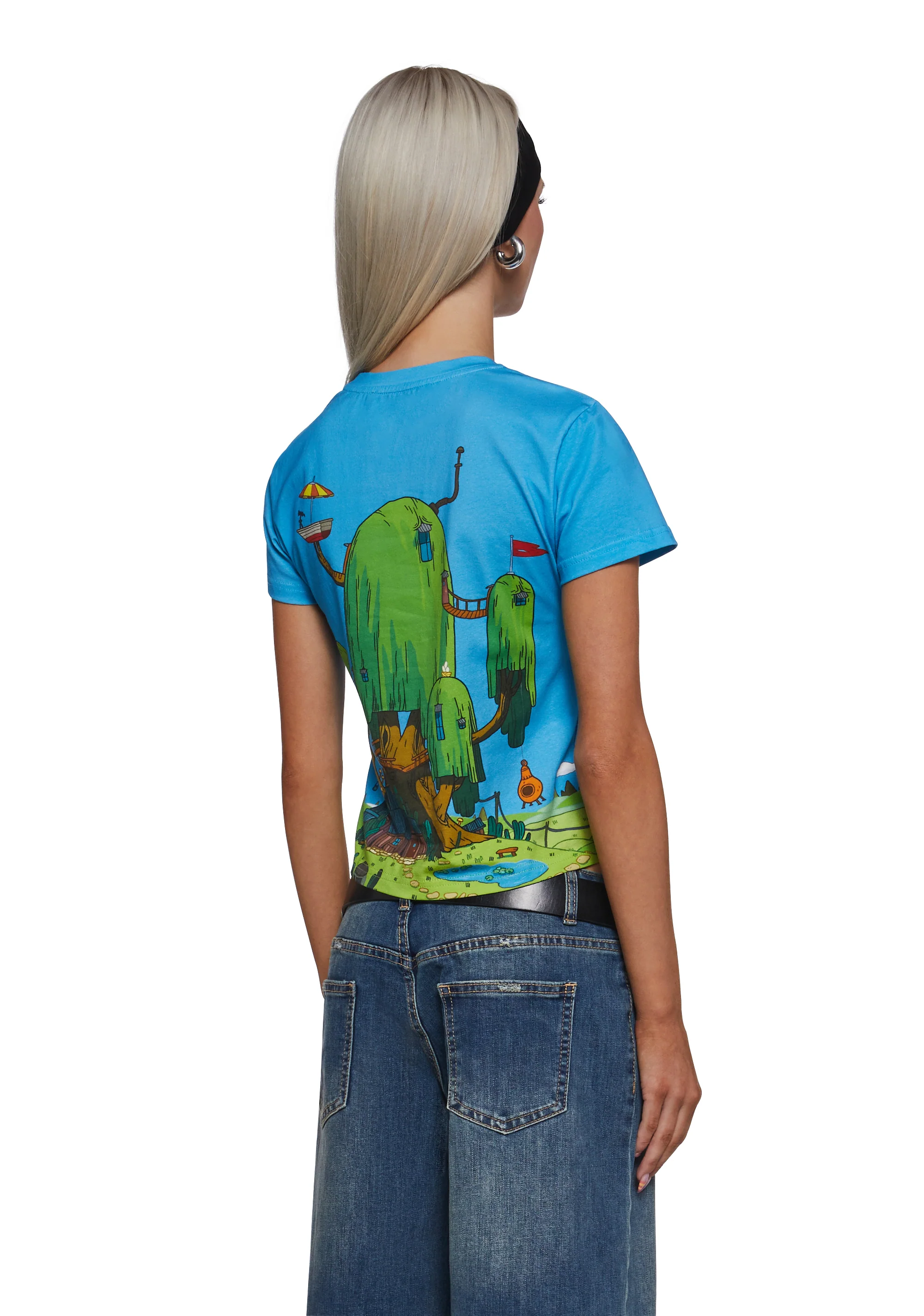 Rainy Day Daydream Baby Tee - Image 4