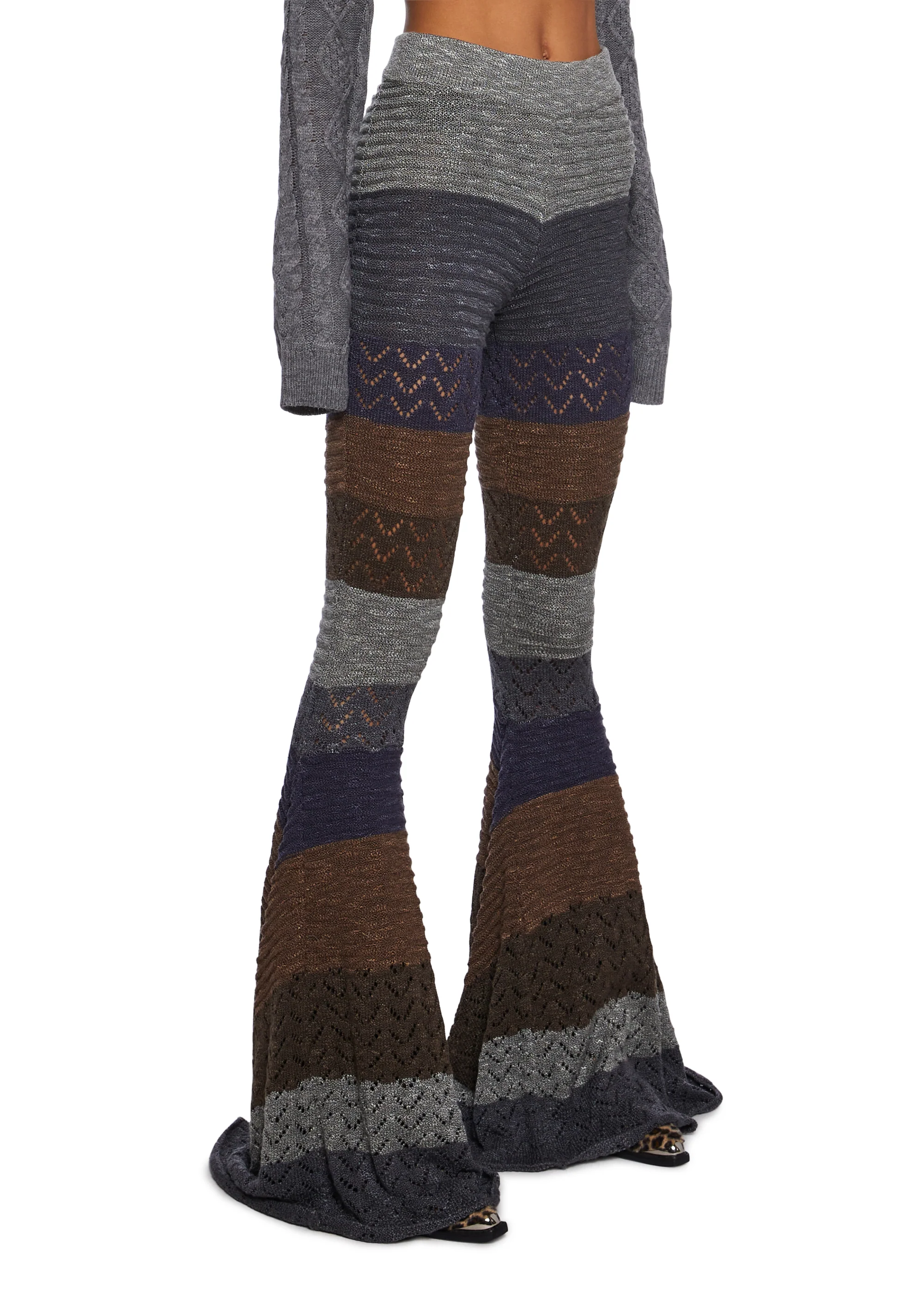 Trippy Fads Crochet Pants - Multi - Image 2