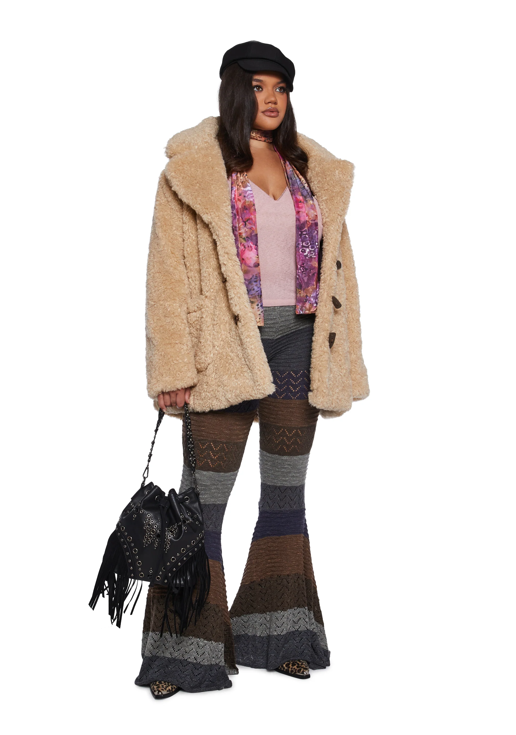 Trippy Fads Crochet Pants - Multi - Image 7