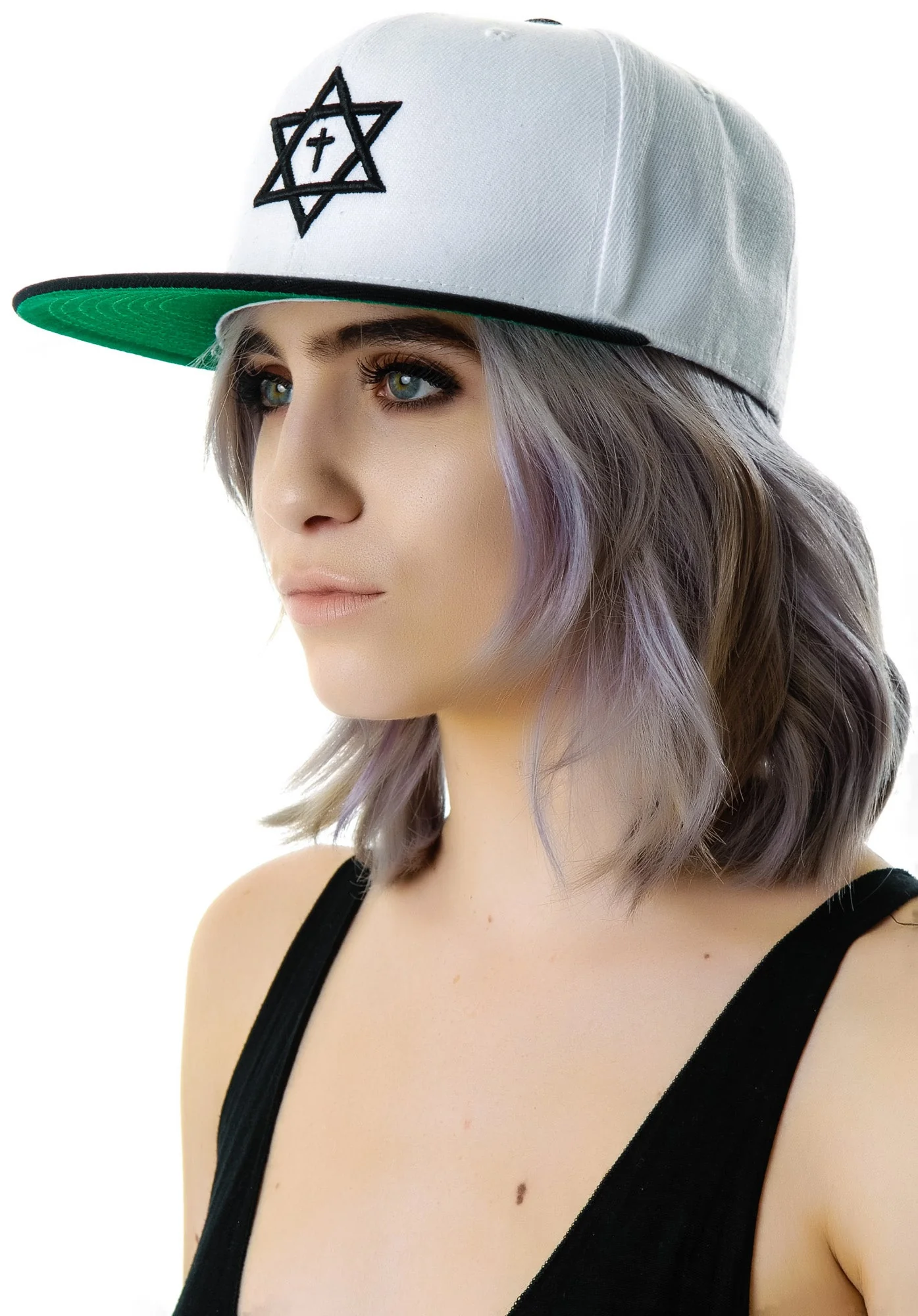 Trippy Snapback - Black - Image 5