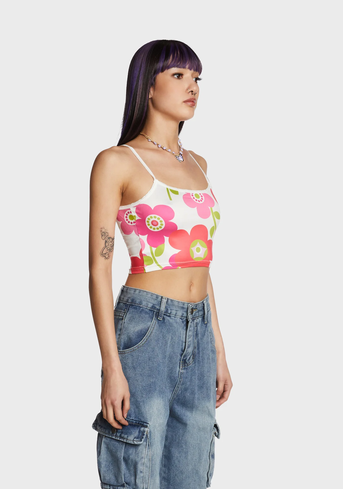 Tropical Vibe Crop Top - Image 3