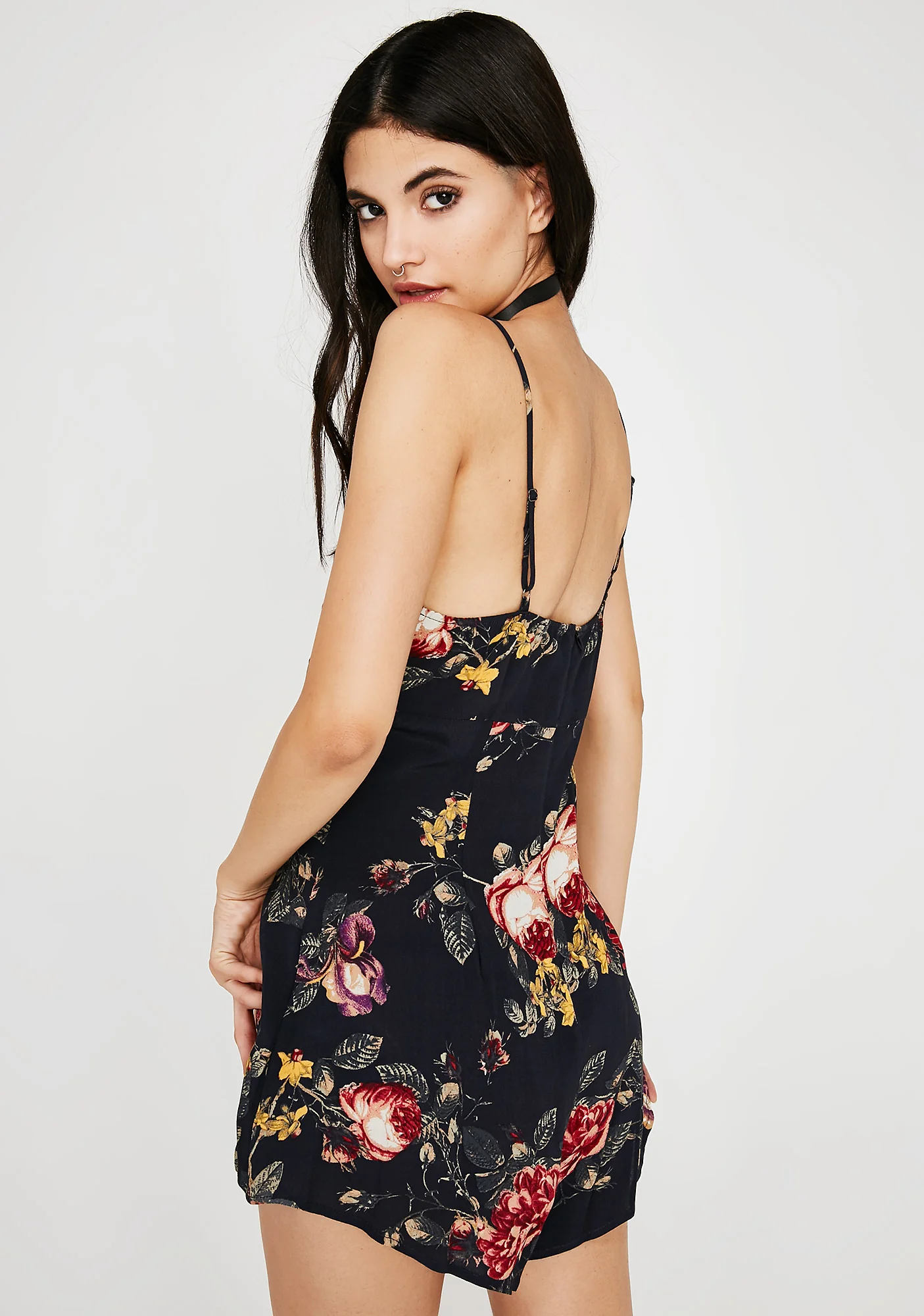Tropical Wonder Floral Romper - Image 4