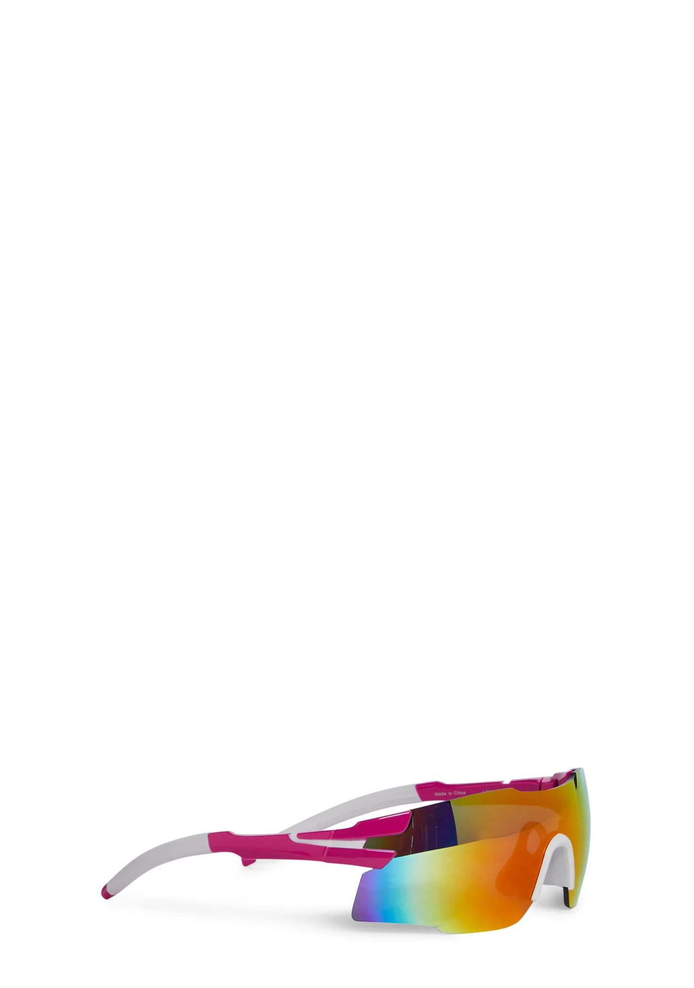 True Colors Shield Sunglasses - Pink - Image 3