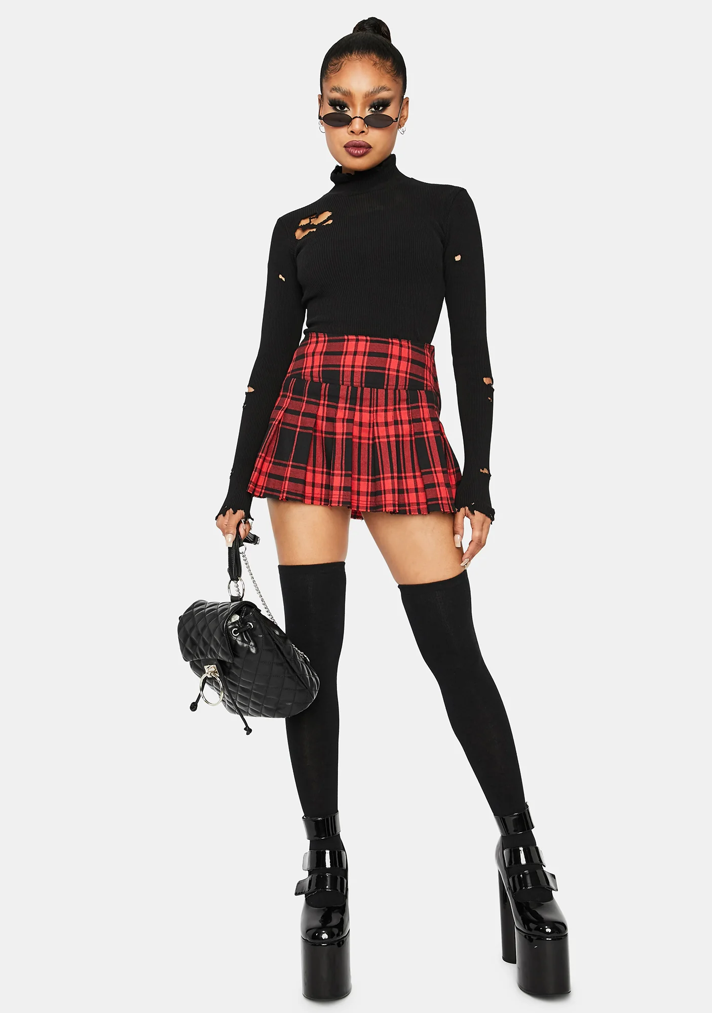 True Envy Ripped Blouse - Image 3
