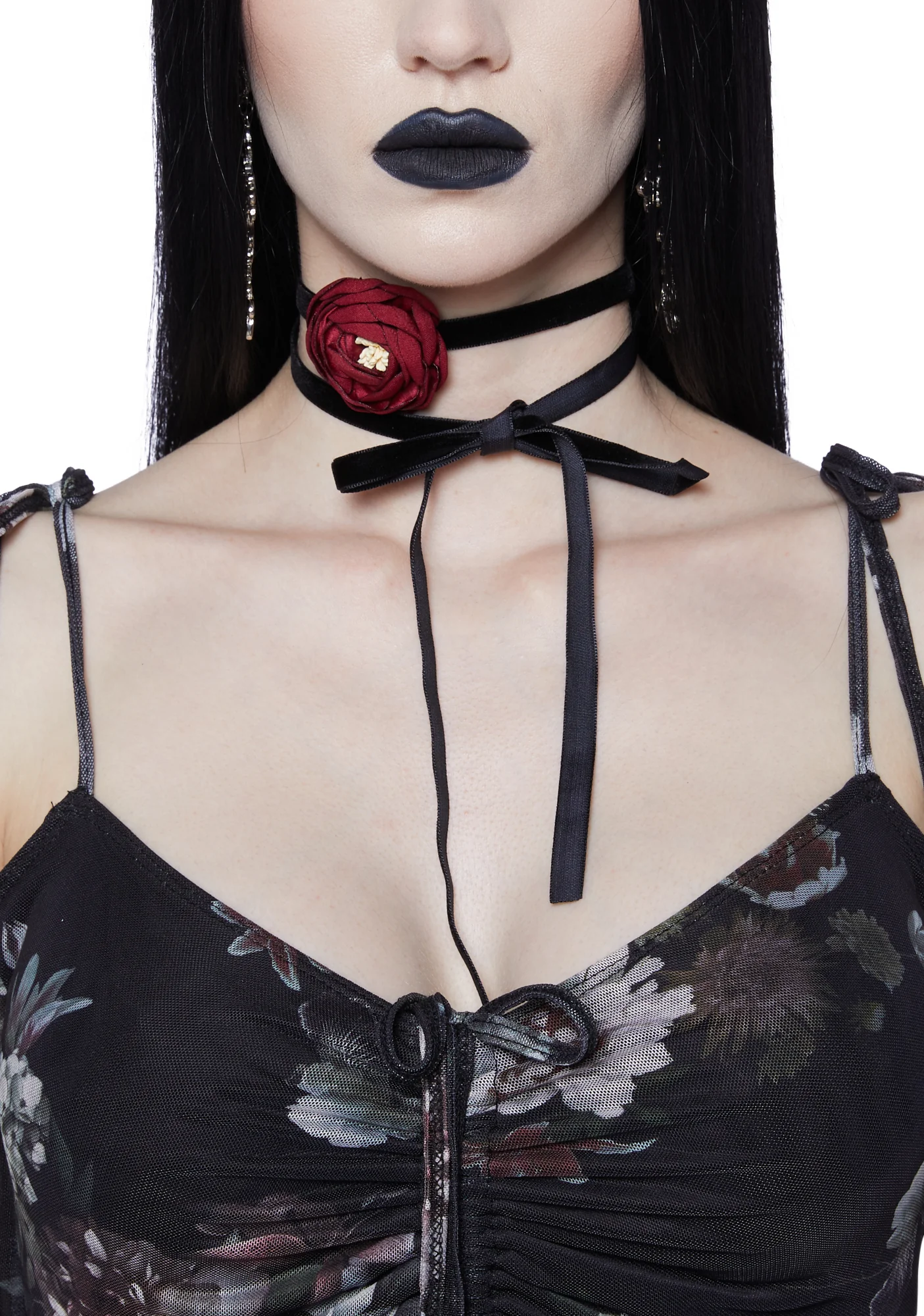 True Romance Velvet Choker - Image 2