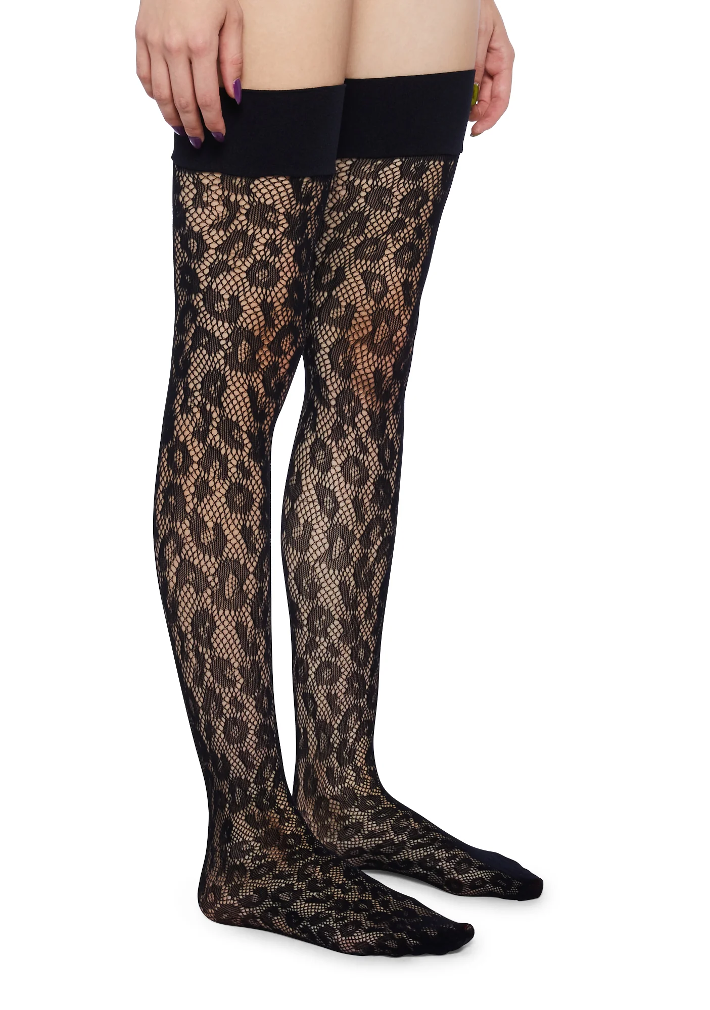 True Spots Thigh High Stockings - Image 3