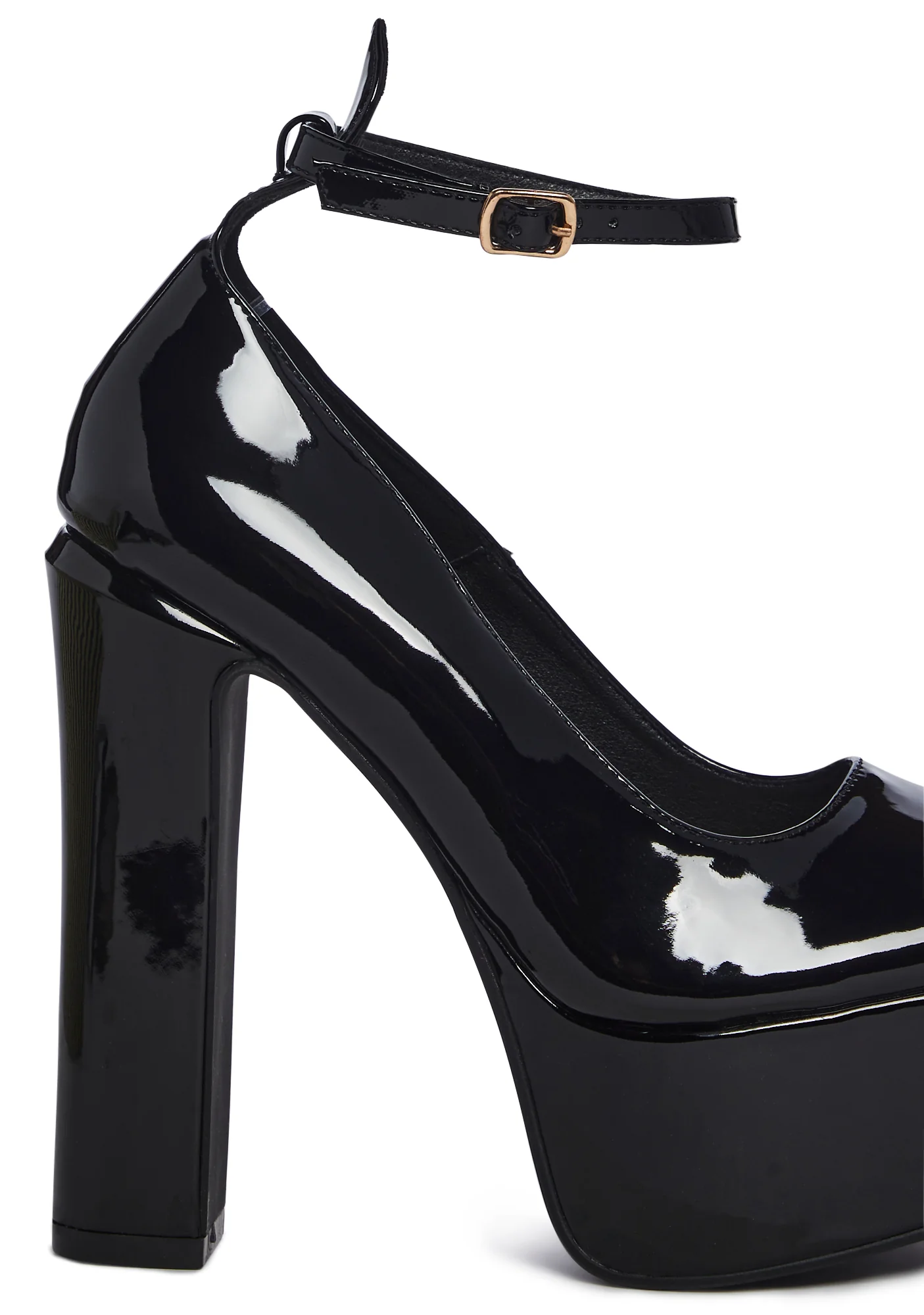Truly Admired Platform Heels - Black - Image 2