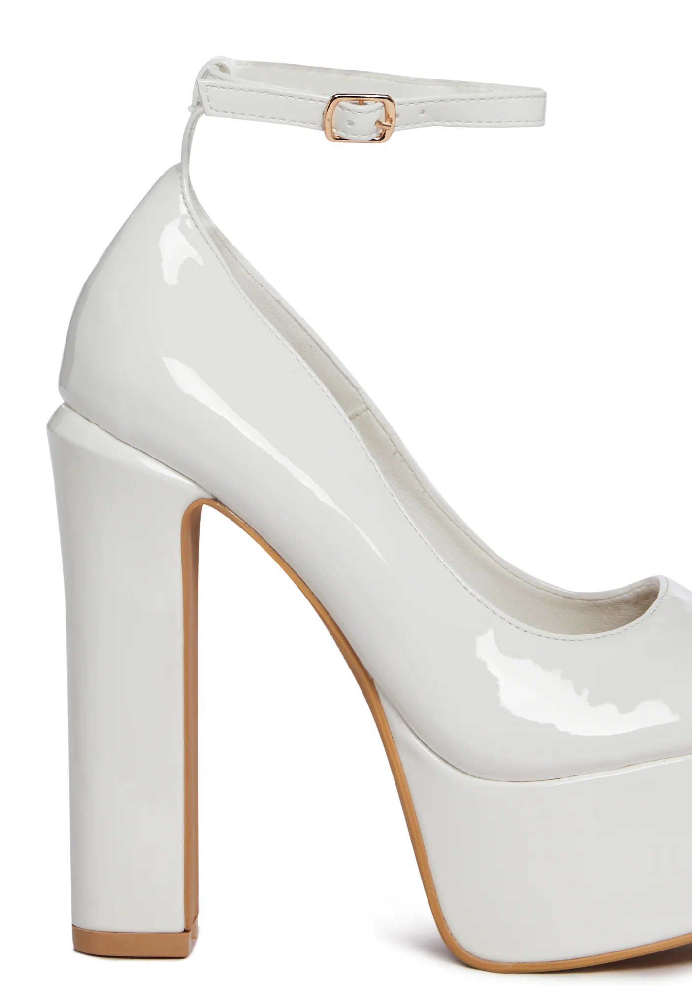Truly Admired Platform Heels - White - Image 2