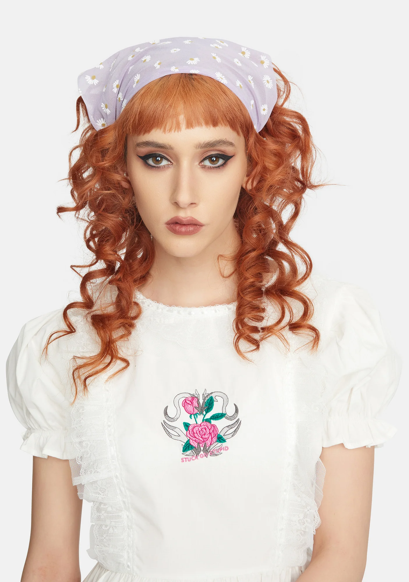 Truth Be Told Floral Scarf Headband - Image 3