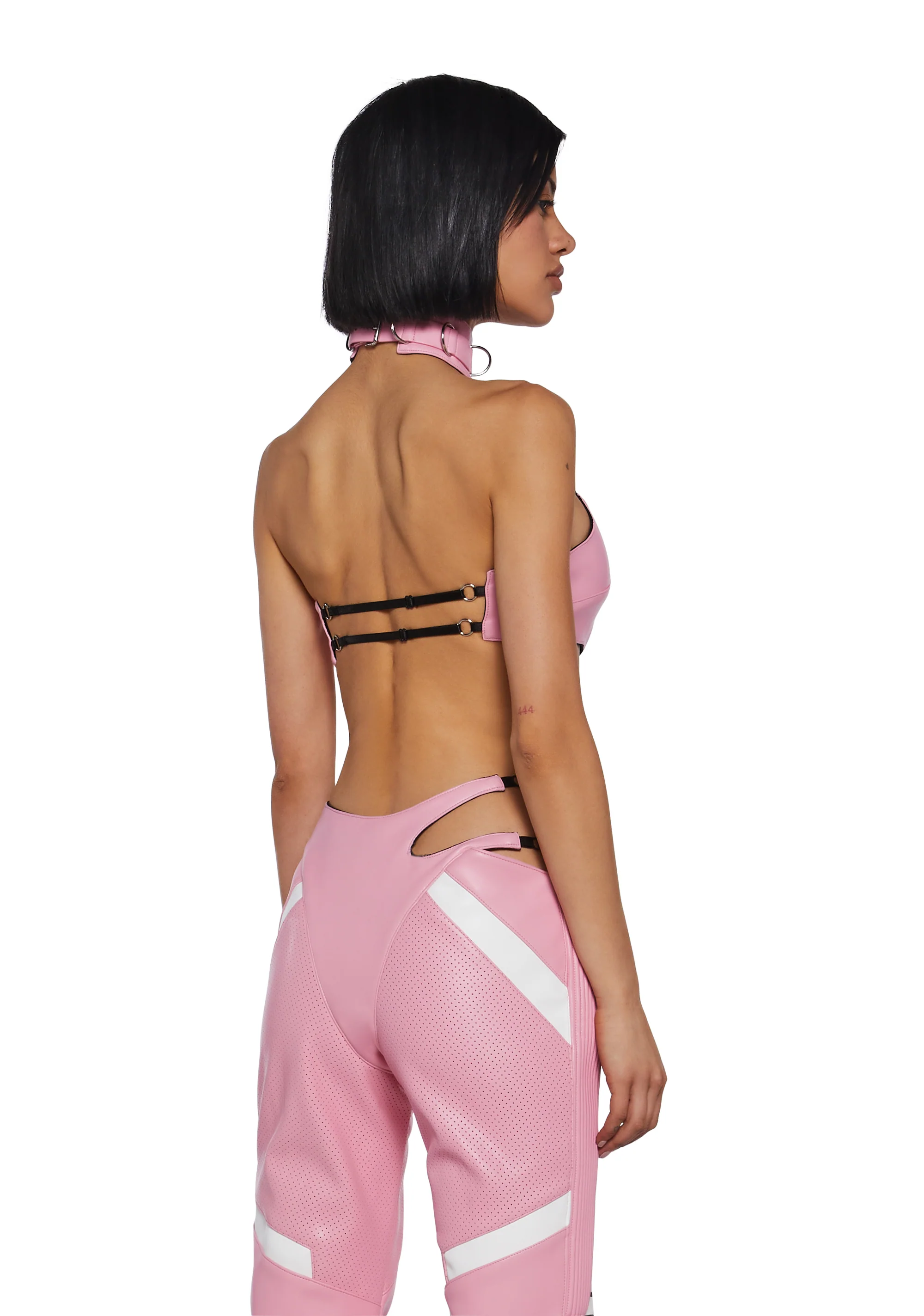 Turn On Choker Top - Pink - Image 4