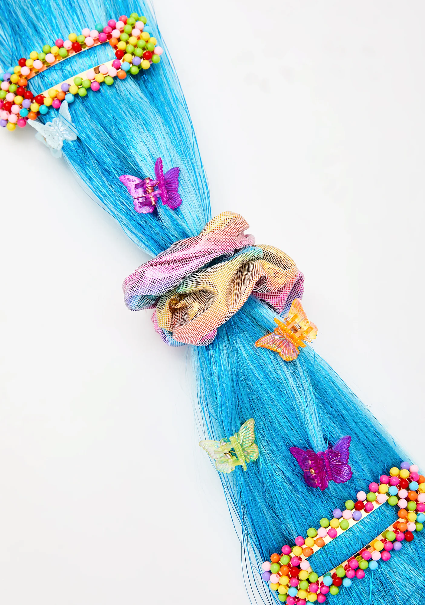 Turquoise Flicker Twinkle Hair Extension - Image 2