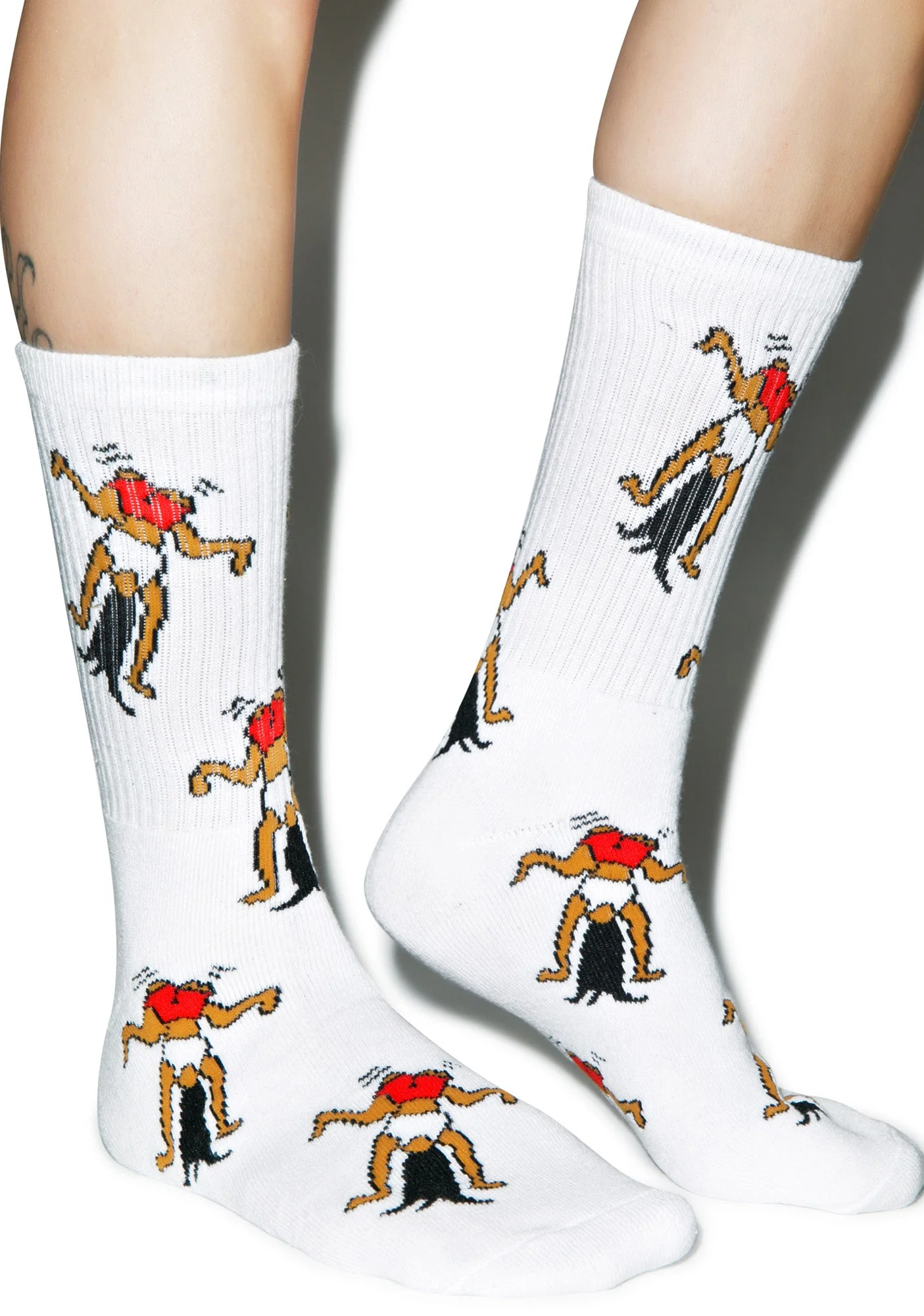 Twerk Athletic Socks - Black - Image 2