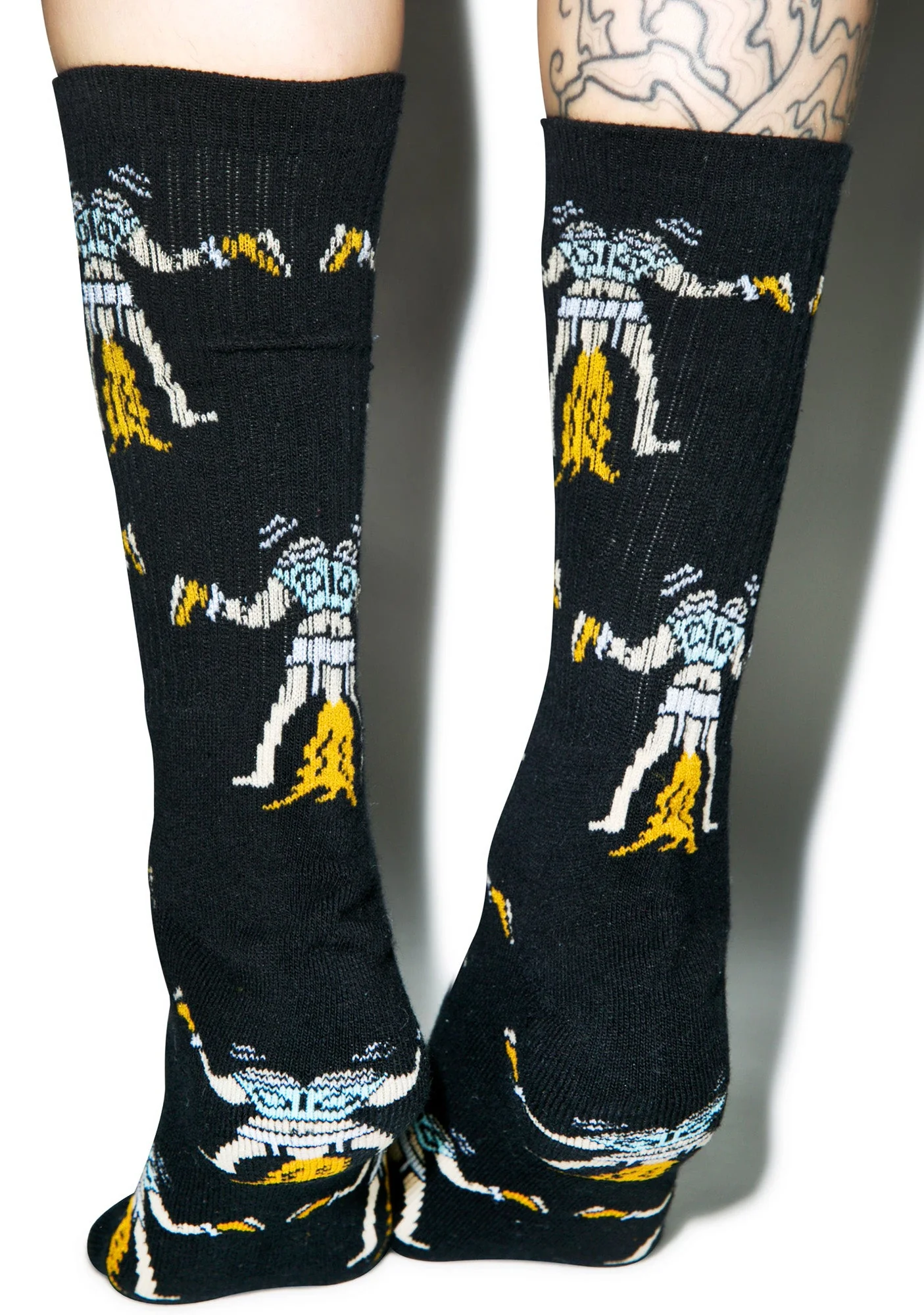 Twerk Athletic Socks - Black - Image 7